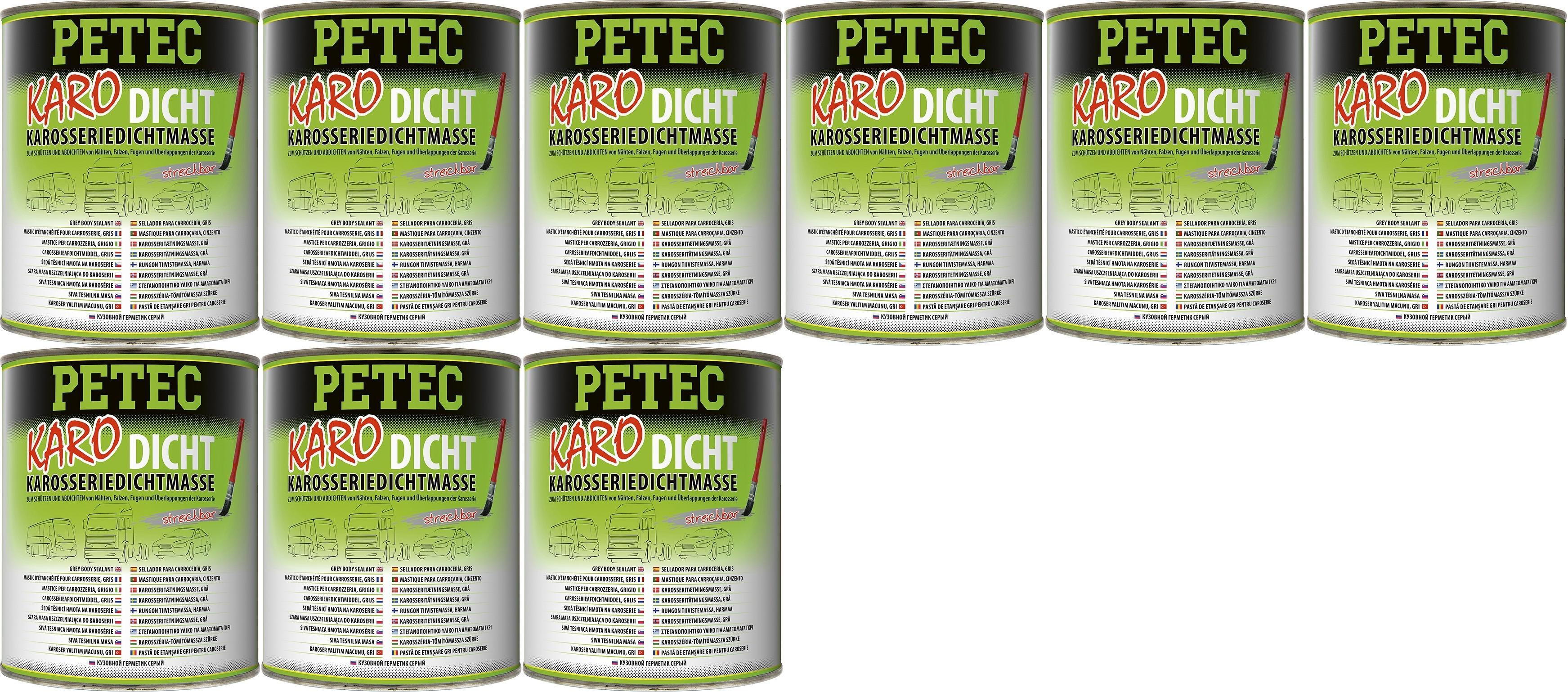 Petec Karoserie-Dichtmasse 1000ml 9x 1l = 9 Liter