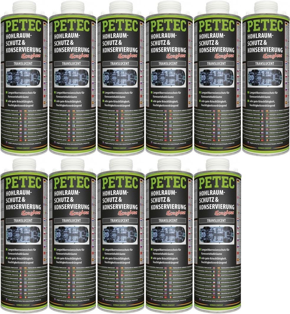 Petec Hohlraumschutz & Konservierung, Saugdose 1000ml 11x 1l = 11 Liter