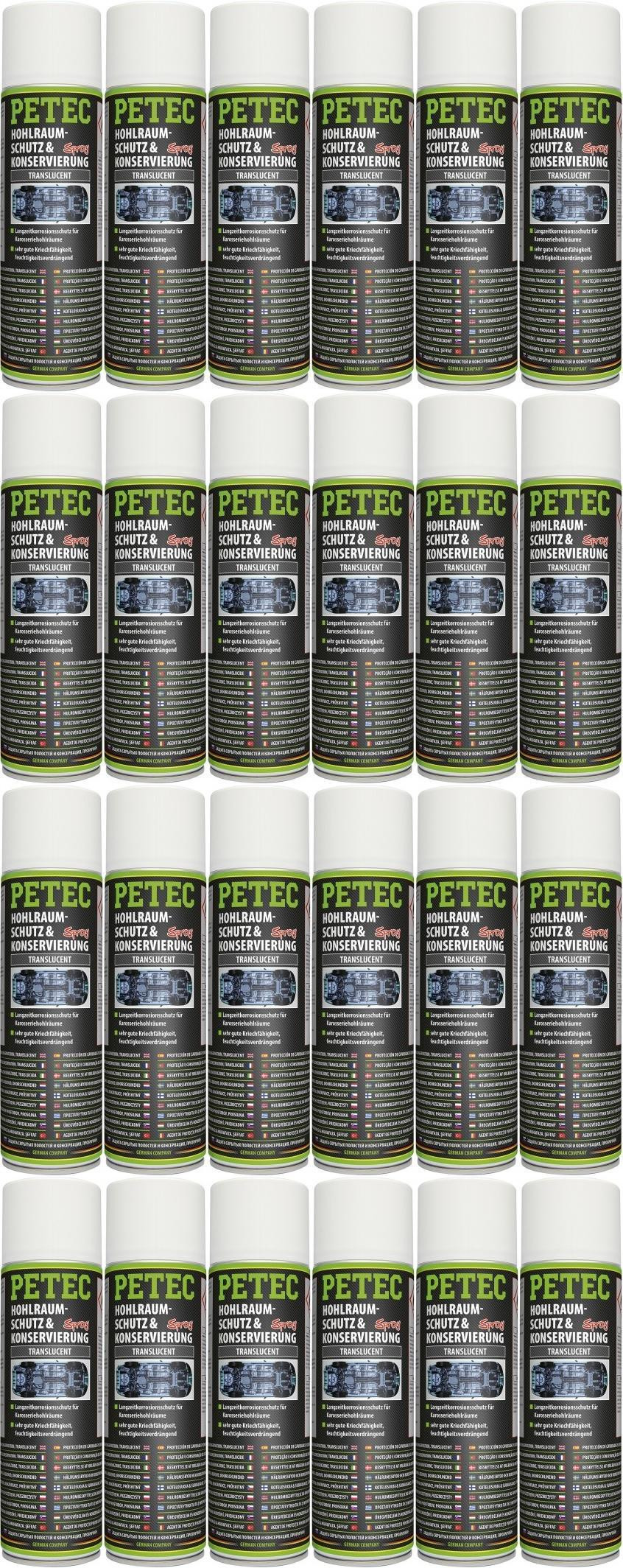 Petec Hohlraumschutz & Konservierung, Spray 24x 500ml