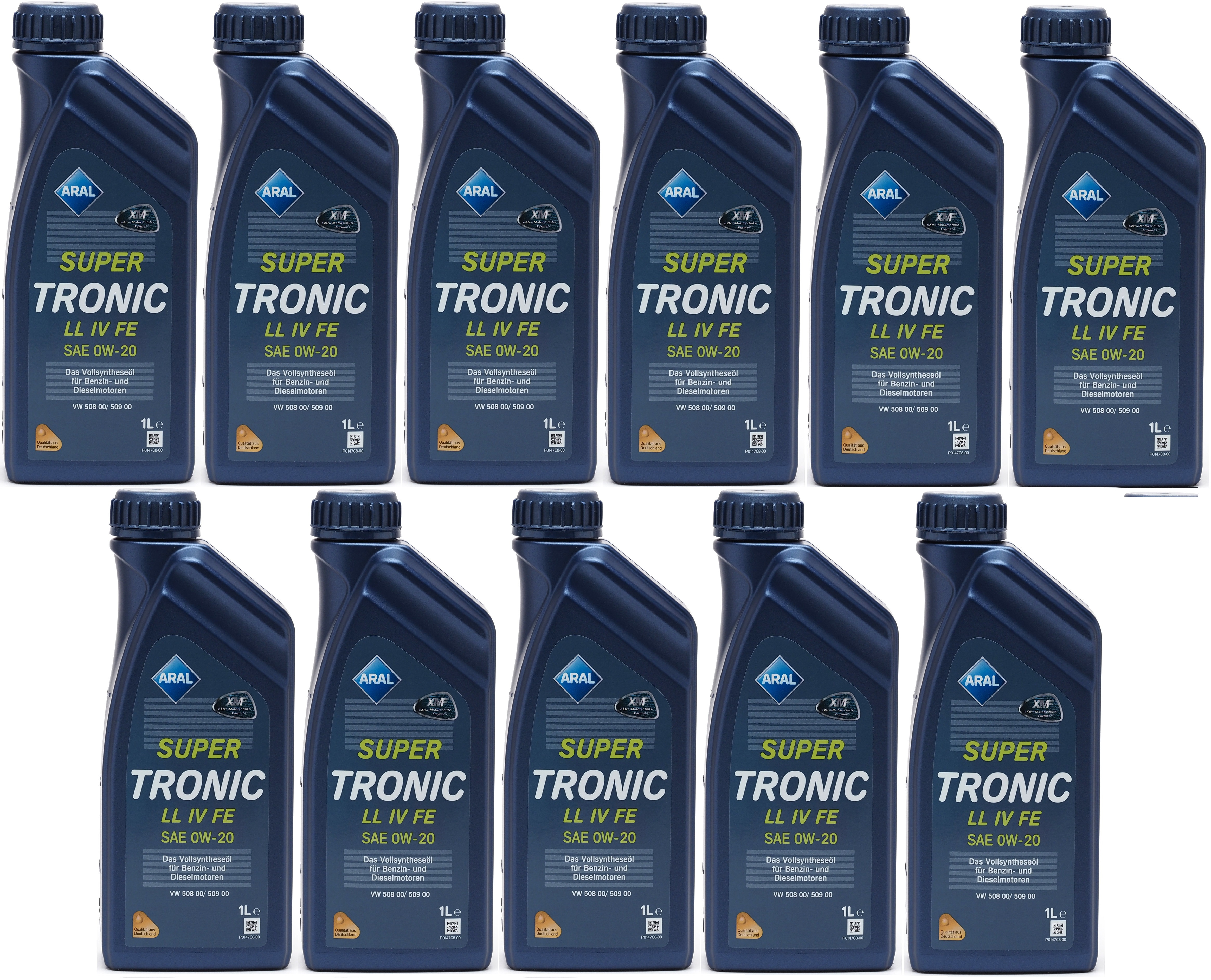 Aral SuperTronic LL IV FE 0W-20 Motoröl 11x 1l = 11 Liter