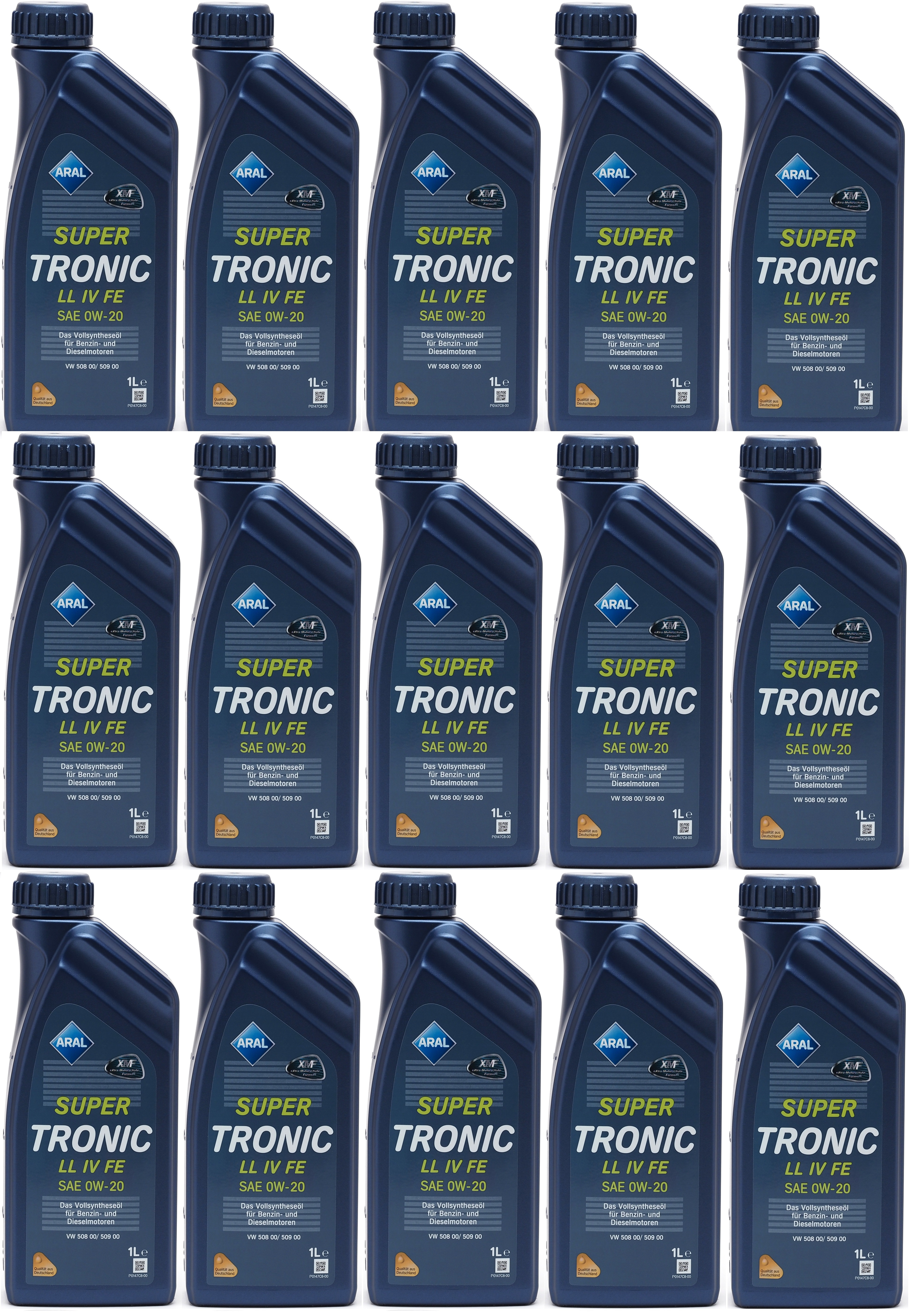 Aral SuperTronic LL IV FE 0W-20 Motoröl 15x 1l = 15 Liter