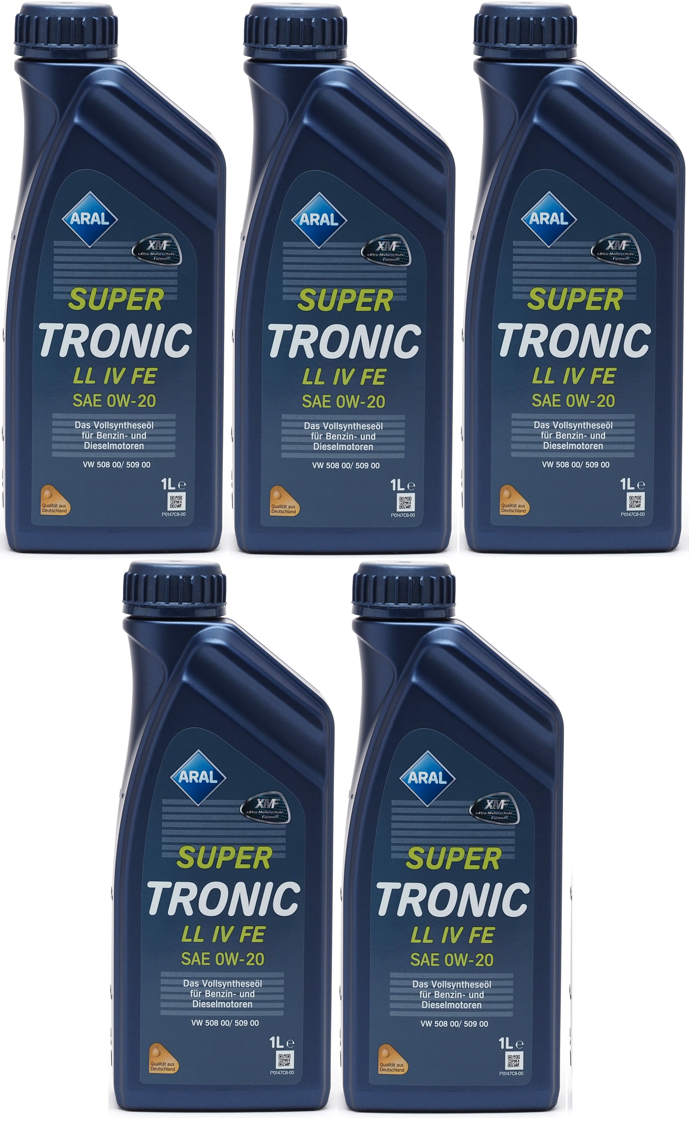 Aral SuperTronic LL IV FE 0W-20 Motoröl 5x 1l = 5 Liter