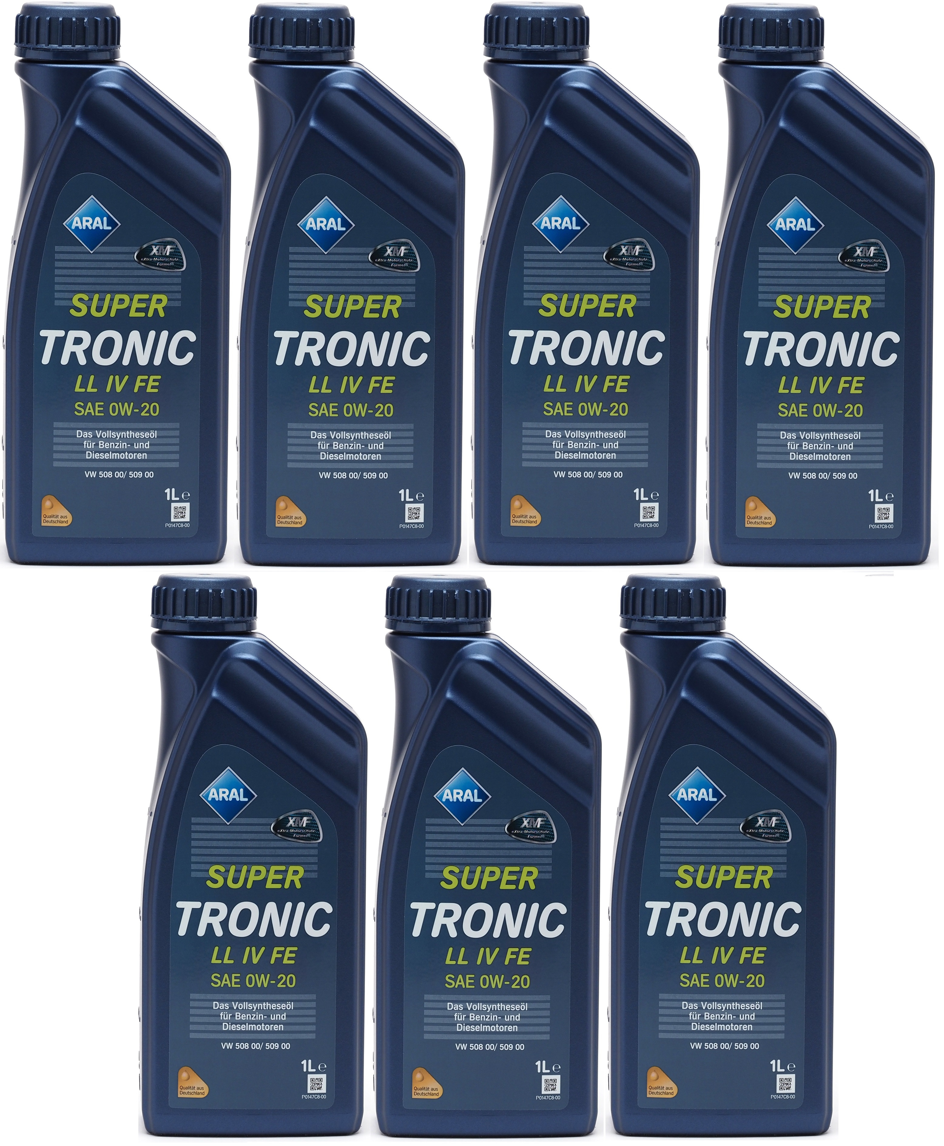 Aral SuperTronic LL IV FE 0W-20 Motoröl 7x 1l = 7 Liter