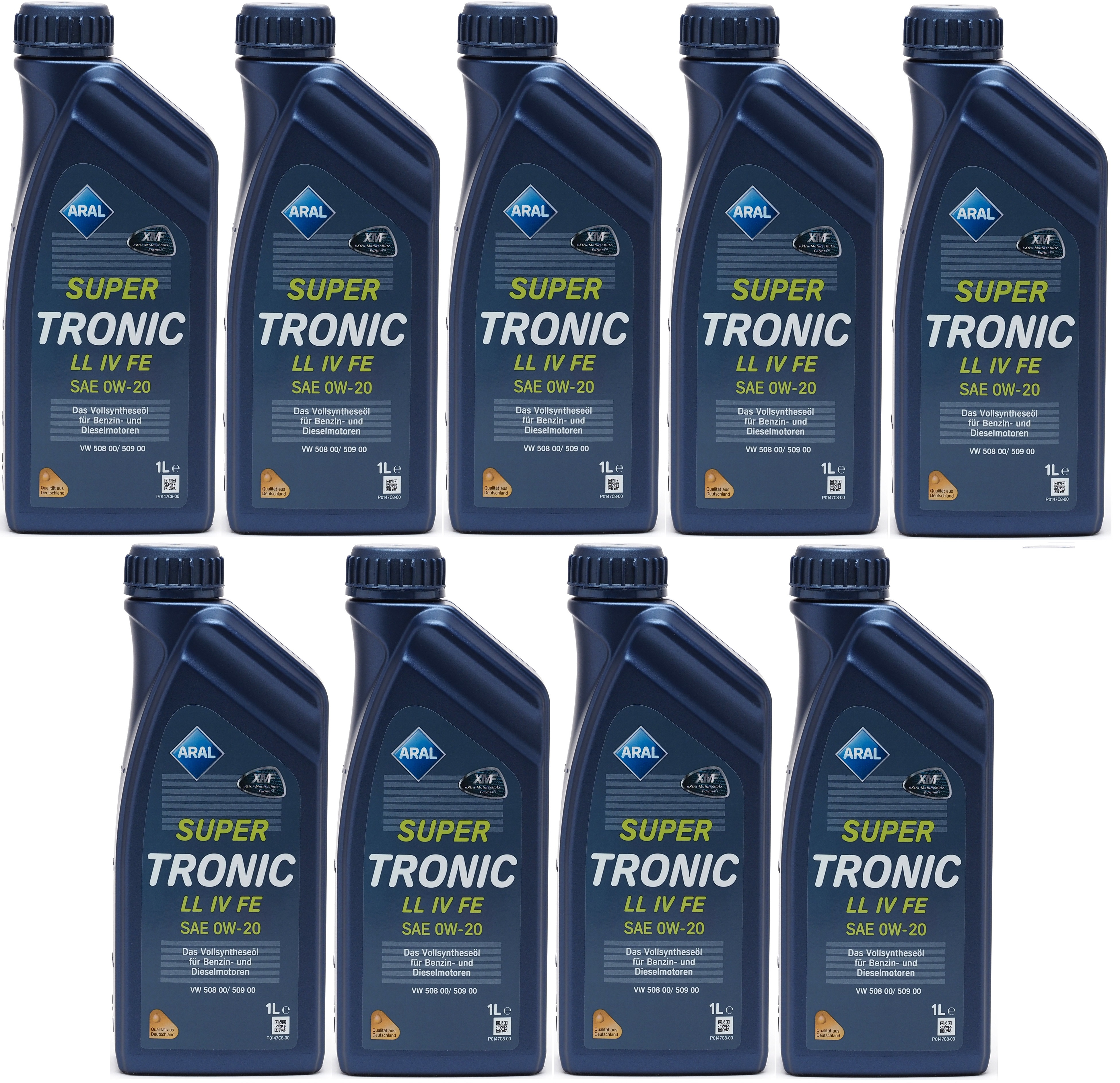 Aral SuperTronic LL IV FE 0W-20 Motoröl 9x 1l = 9 Liter