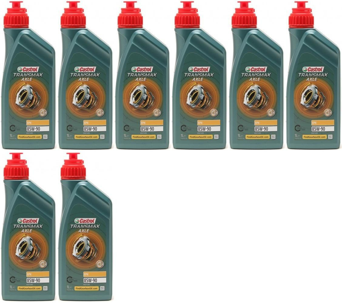 Castrol Transmax Axle EPX 85W-90 Achsgetriebeöl 8x 1l = 8 Liter