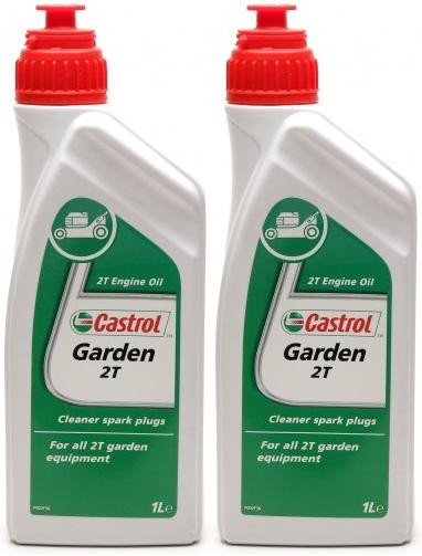 CASTROL GARDEN 2T Motoröliter 2x 1l = 2 Liter