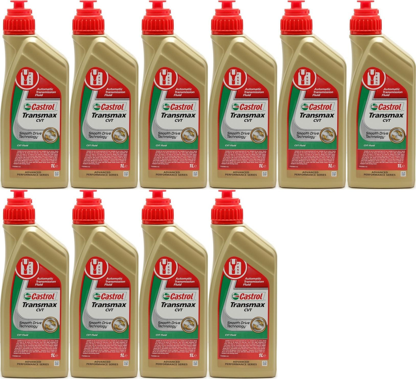 Castrol Transmax CVT Automatik Getriebeöl 10x 1l = 10 Liter