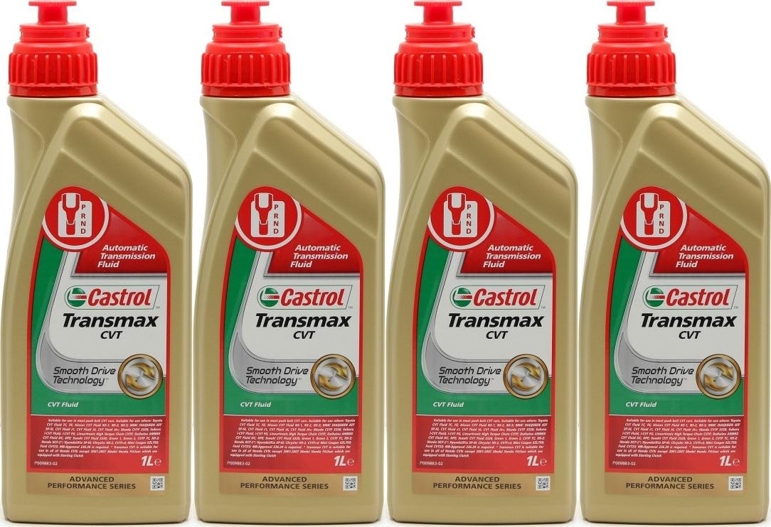Castrol Transmax CVT Automatik Getriebeöl 4x 1l = 4 Liter