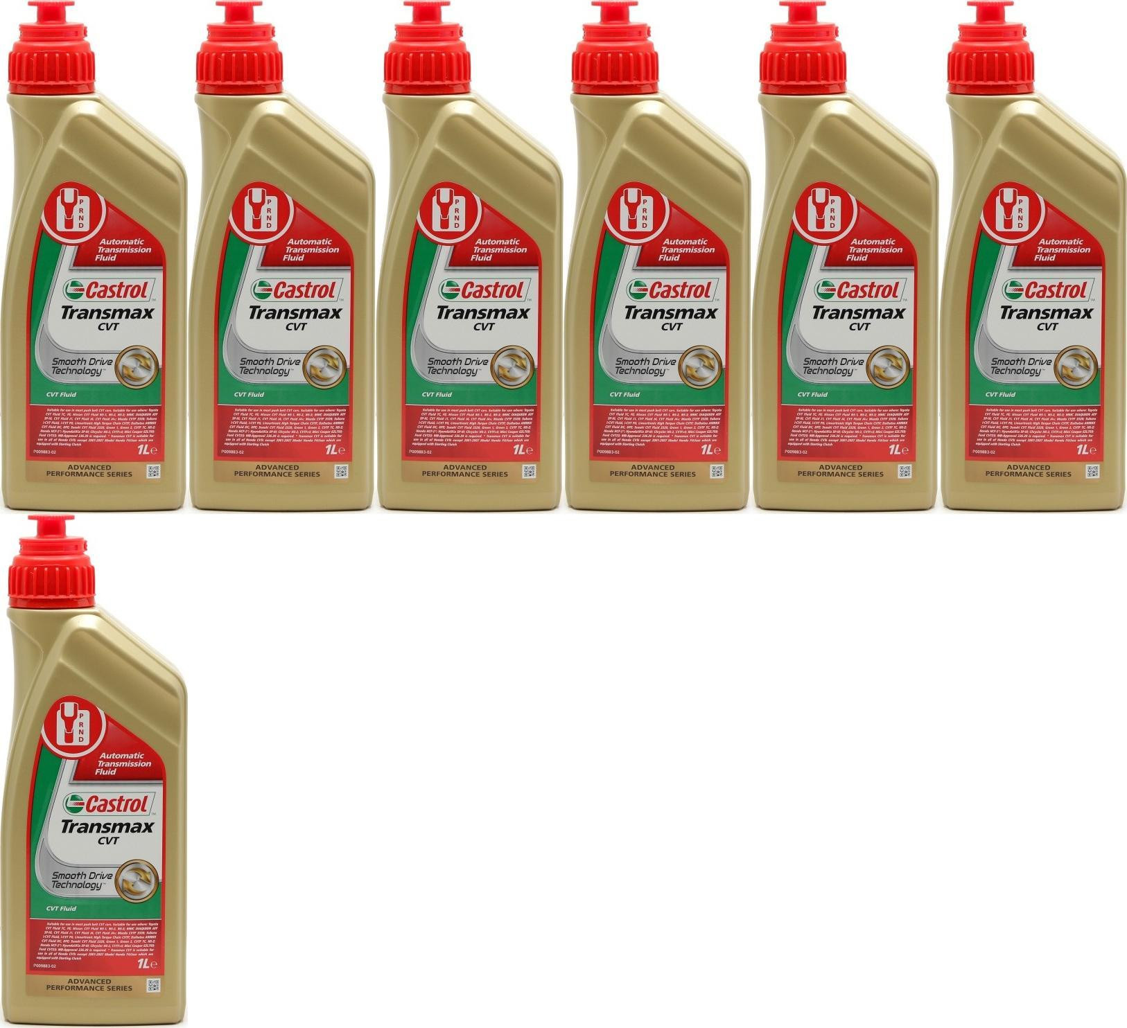Castrol Transmax CVT Automatik Getriebeöl 7x 1l = 7 Liter