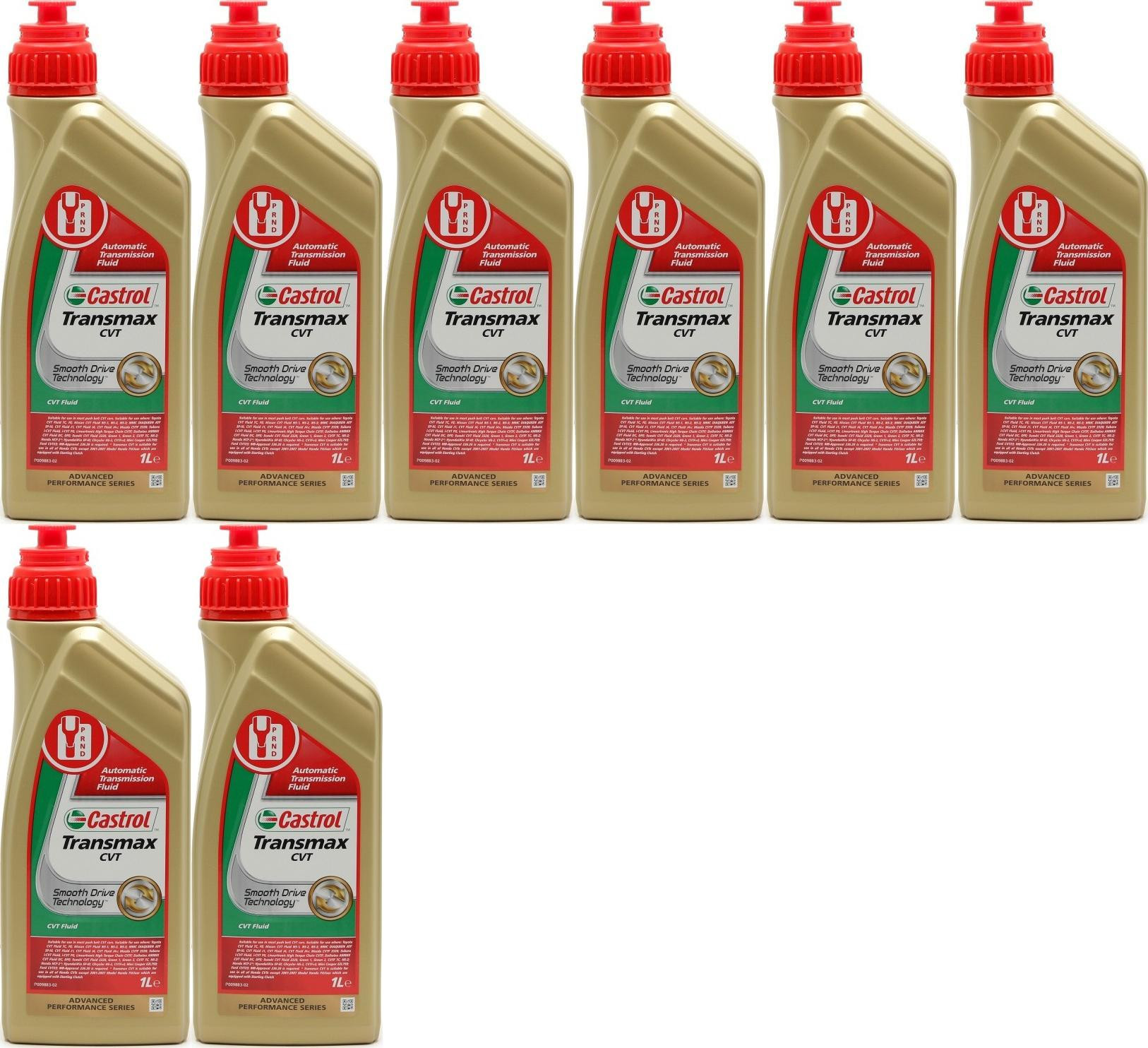 Castrol Transmax CVT Automatik Getriebeöl 8x 1l = 8 Liter