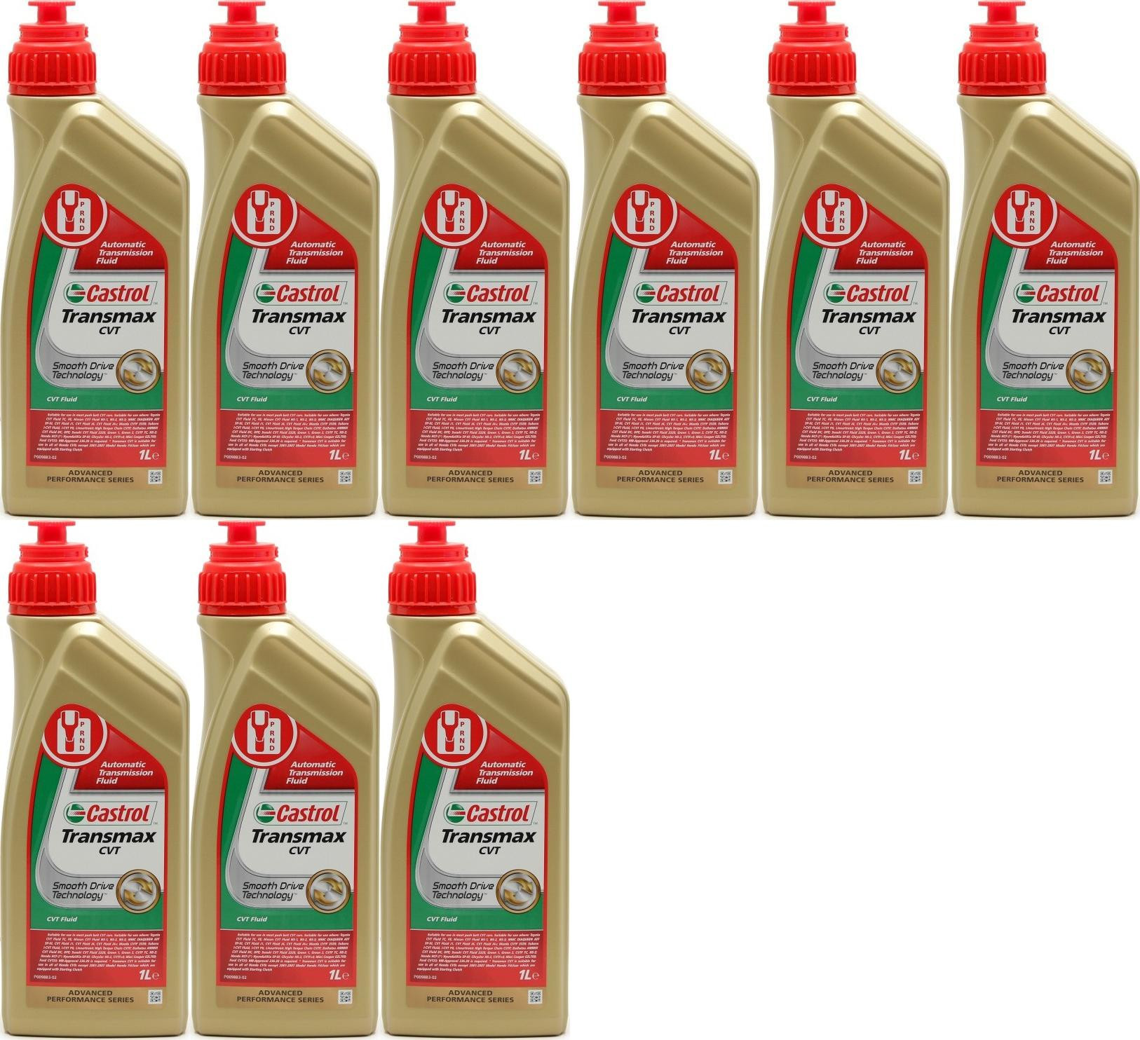 Castrol Transmax CVT Automatik Getriebeöl 9x 1l = 9 Liter