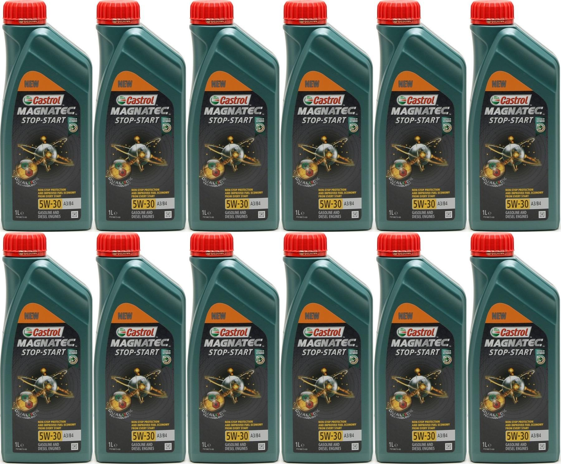 Castrol Magnatec Stop-Start 5W-30 A3/B4 12x 1l = 12 Liter