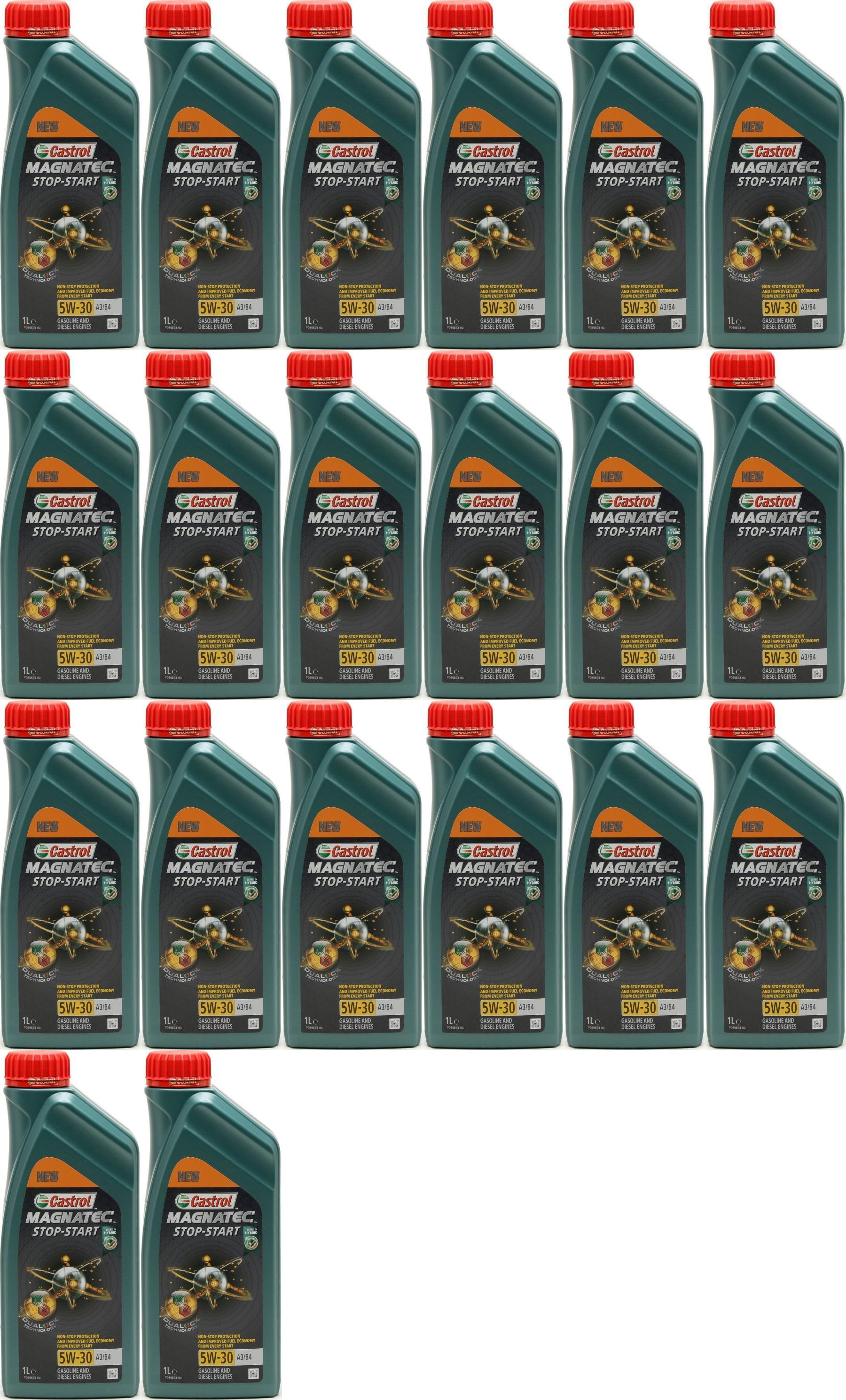 Castrol Magnatec Stop-Start 5W-30 A3/B4 20x 1l = 20 Liter