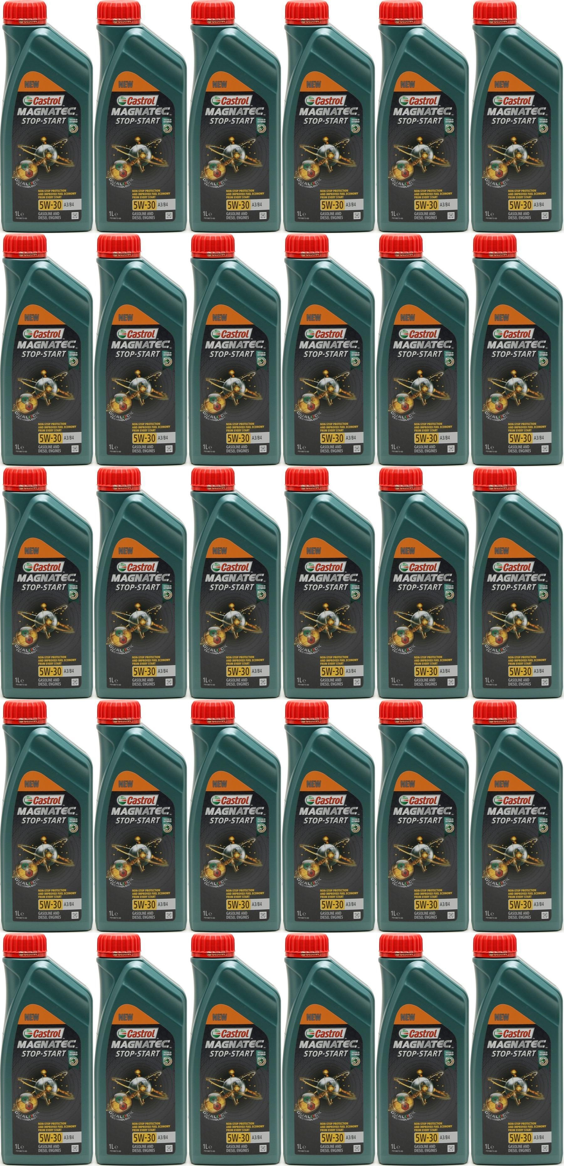 Castrol Magnatec Stop-Start 5W-30 A3/B4 30x 1l = 30 Liter