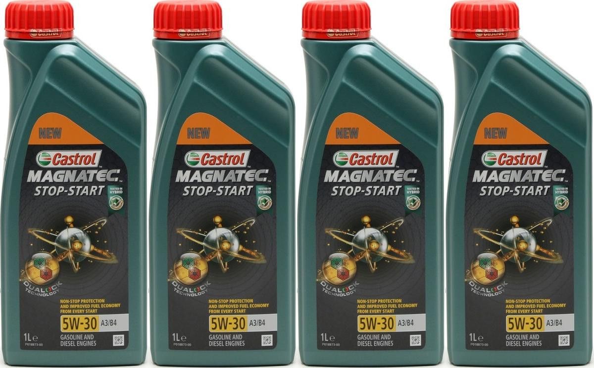 Castrol Magnatec Stop-Start 5W-30 A3/B4 4x 1l = 4 Liter