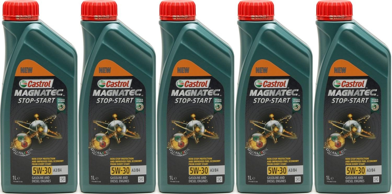 Castrol Magnatec Stop-Start 5W-30 A3/B4 5x 1l = 5 Liter