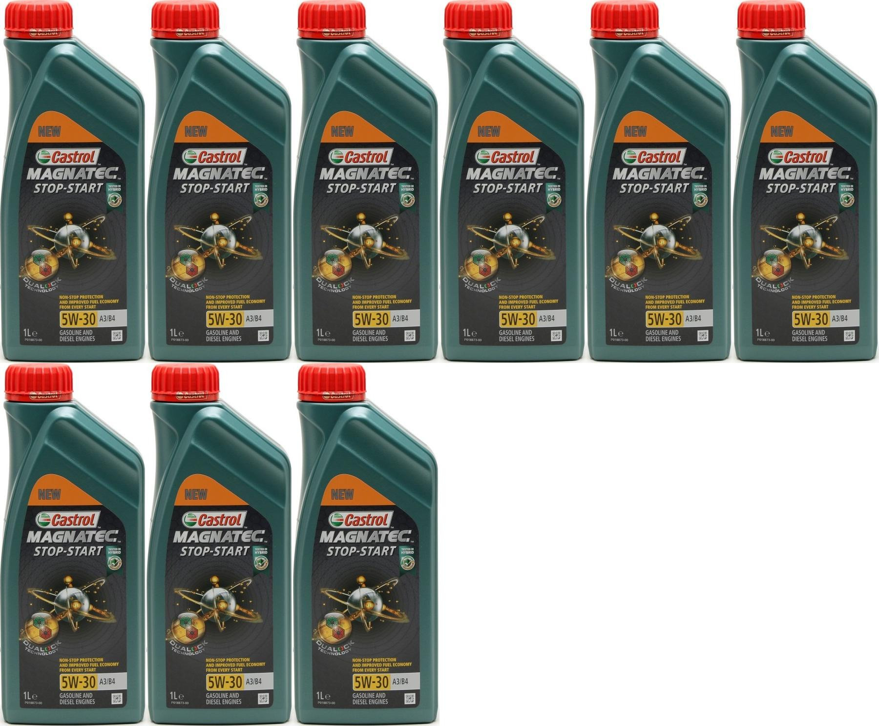 Castrol Magnatec Stop-Start 5W-30 A3/B4 9x 1l = 9 Liter