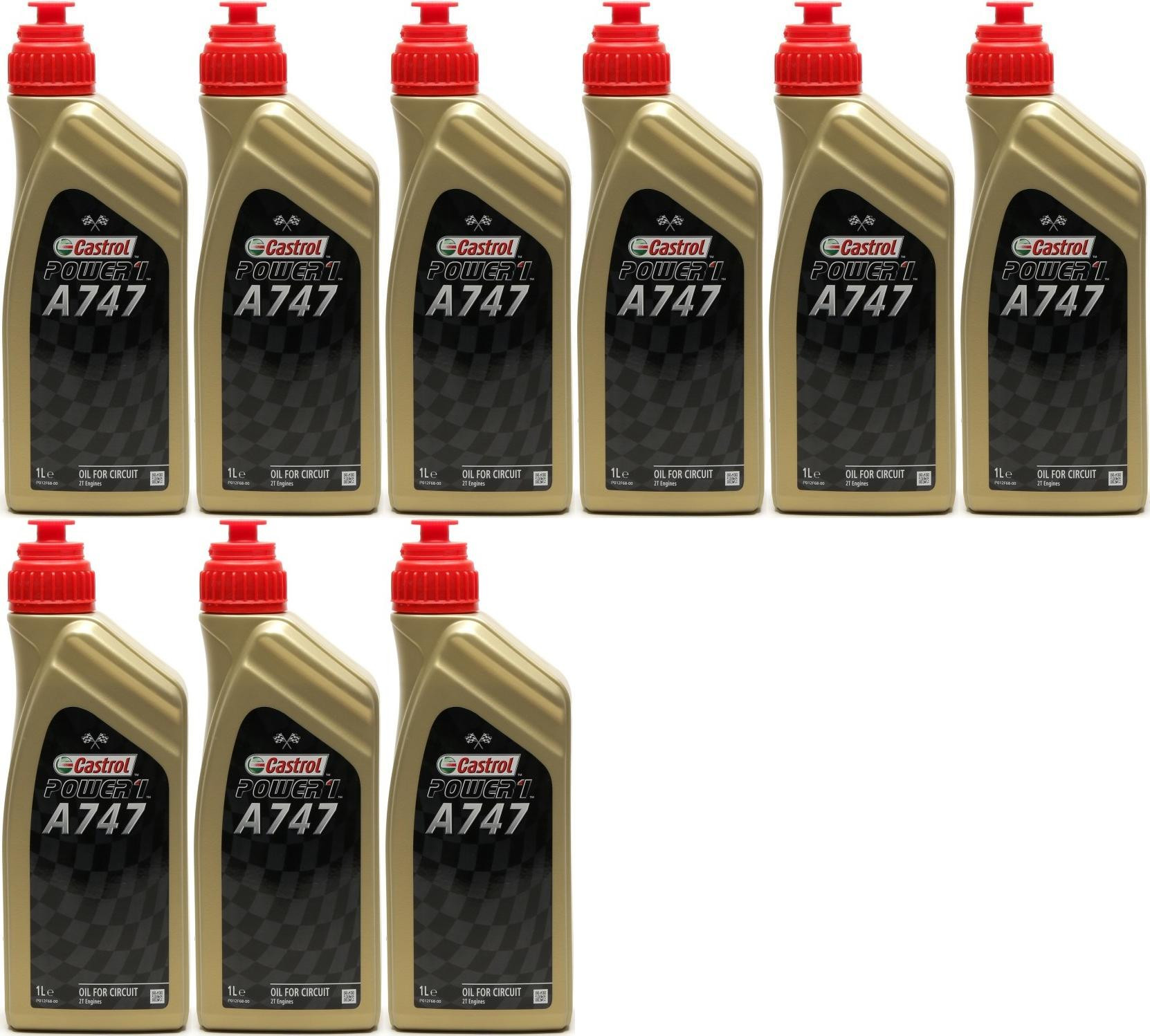 Castrol POWER1 A747 Motorrad Motoröl 9x 1l = 9 Liter