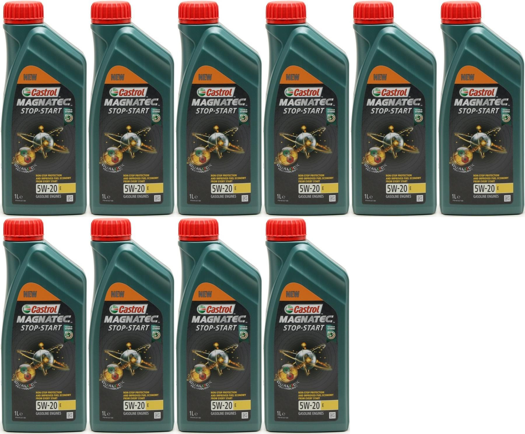 Castrol Magnatec Stop-Start 5W-20 E (Ford EcoBoost WSS-M2C948-B) 10x1l=10 Liter