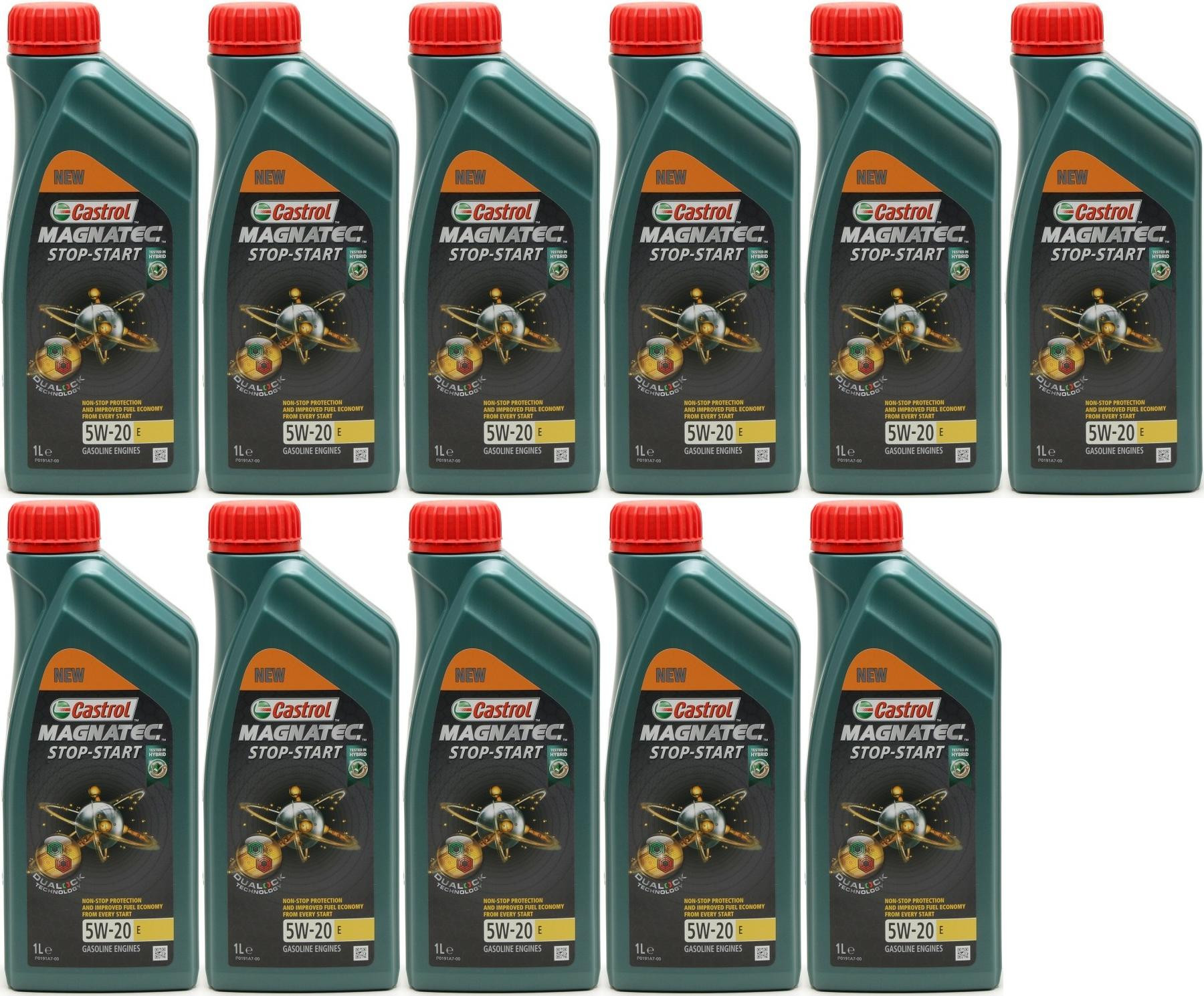 Castrol Magnatec Stop-Start 5W-20 E (Ford EcoBoost WSS-M2C948-B) 11x1l=11 Liter