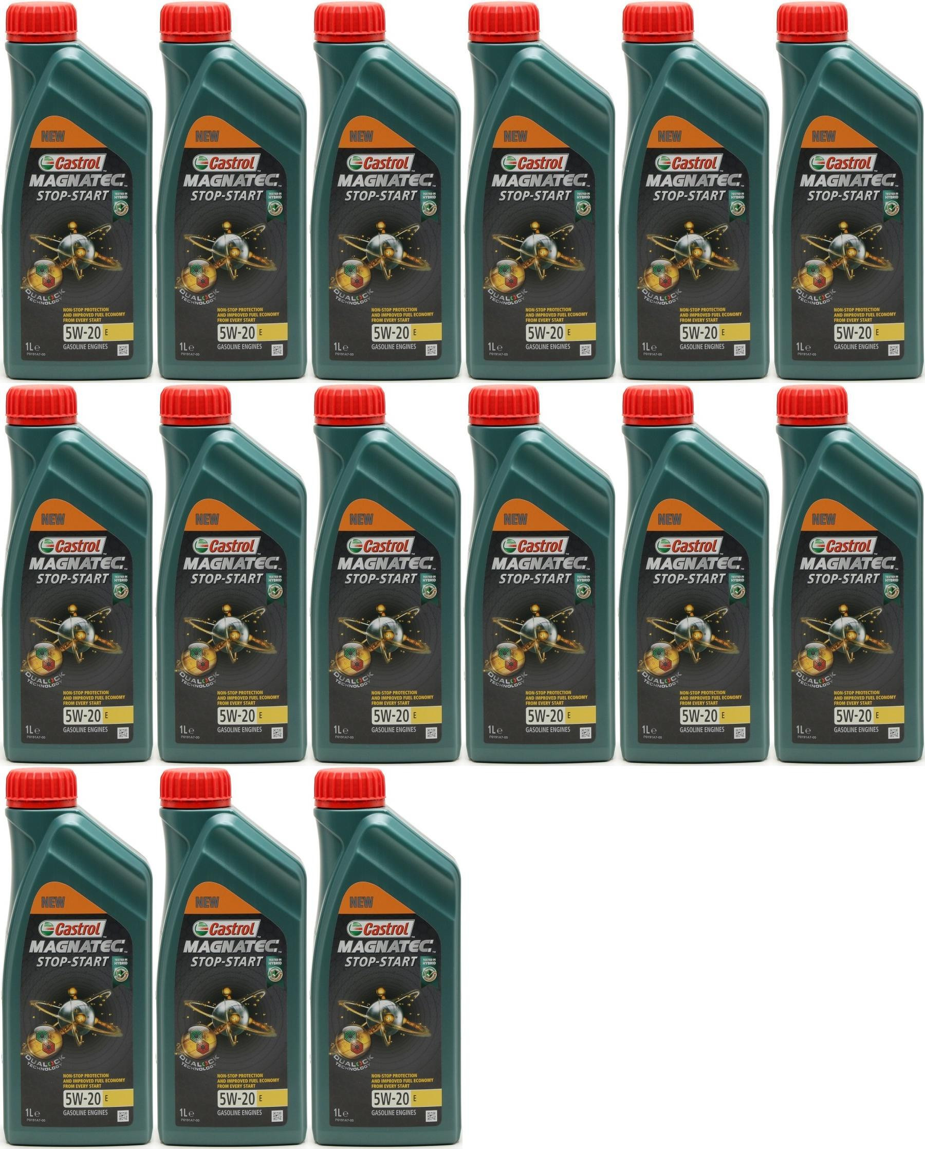 Castrol Magnatec Stop-Start 5W-20 E (Ford EcoBoost WSS-M2C948-B) 15x1l=15 Liter