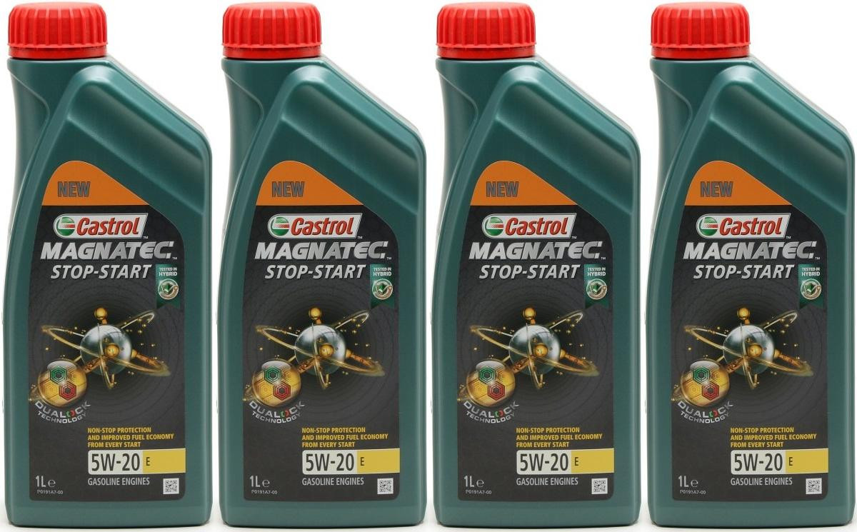 Castrol Magnatec Stop-Start 5W-20 E (Ford EcoBoost WSS-M2C948-B) 4x 1l = 4 Liter