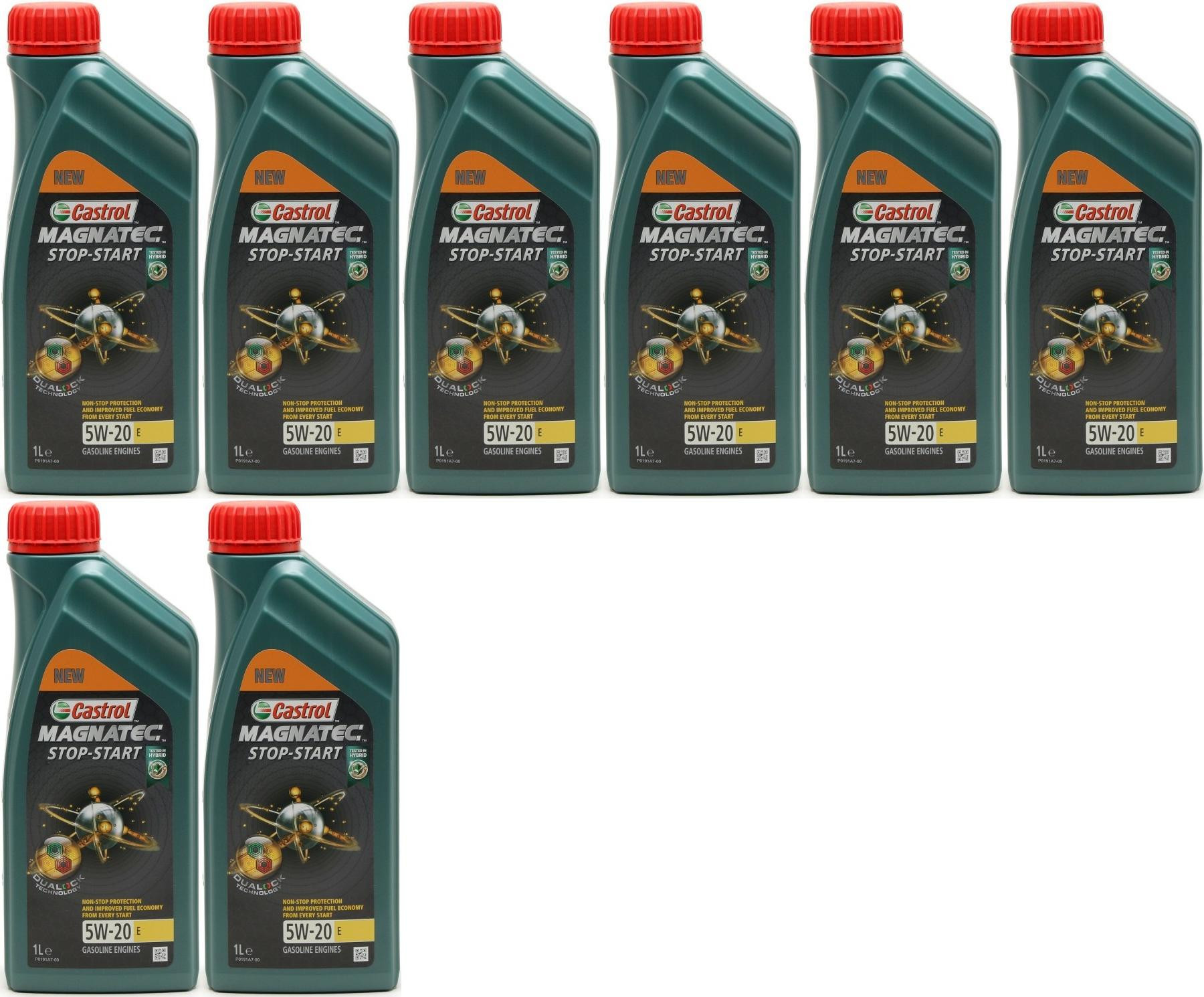 Castrol Magnatec Stop-Start 5W-20 E (Ford EcoBoost WSS-M2C948-B) 8x 1l = 8 Liter
