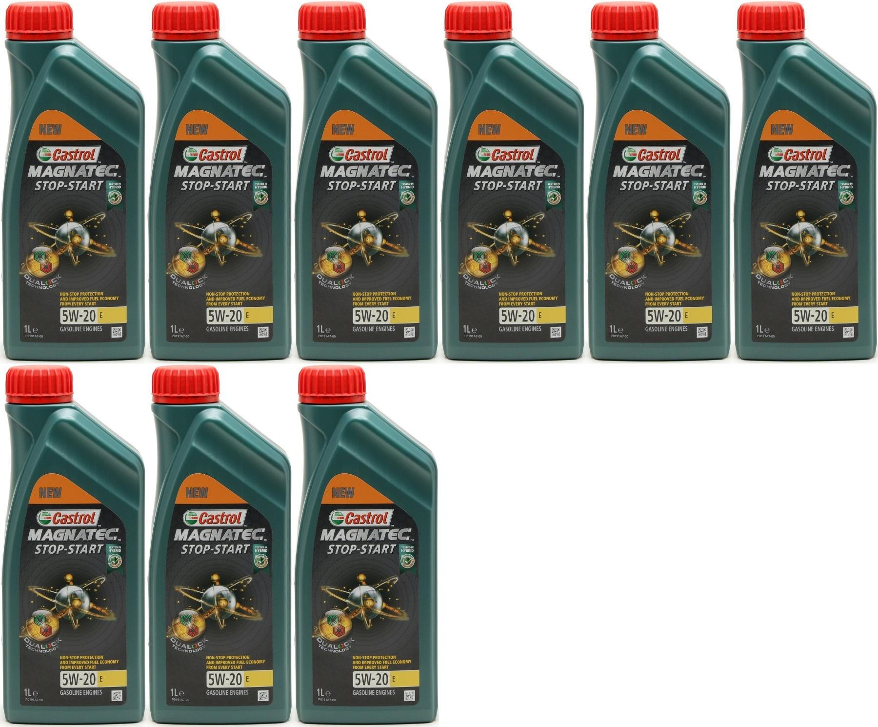 Castrol Magnatec Stop-Start 5W-20 E (Ford EcoBoost WSS-M2C948-B) 9x 1l = 9 Liter
