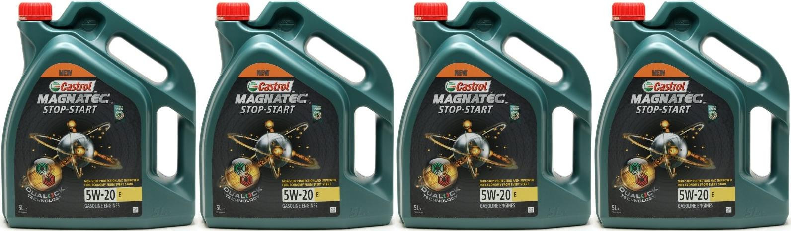 Castrol Magnatec Stop-Start 5W-20 E (Ford EcoBoost WSS-M2C948-B) 4x 5 = 20 Liter
