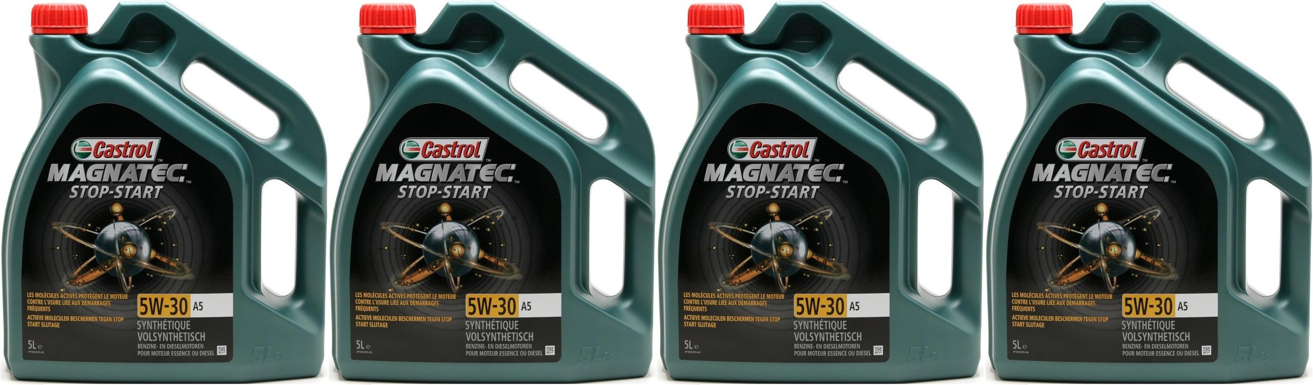 Castrol Magnatec Stop-Start 5W-30 A5 4x 5 = 20 Liter
