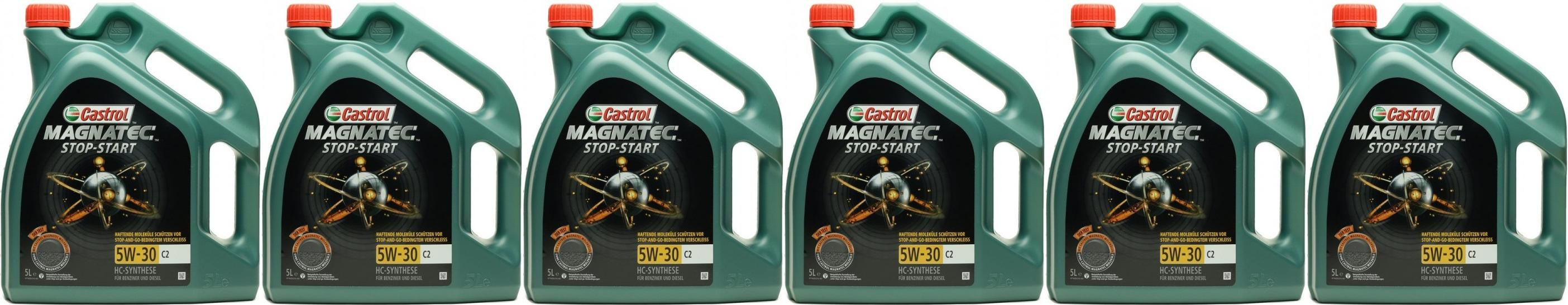 Castrol Magnatec Stop-Start 5W-30 C2 6x 5 = 30 Liter