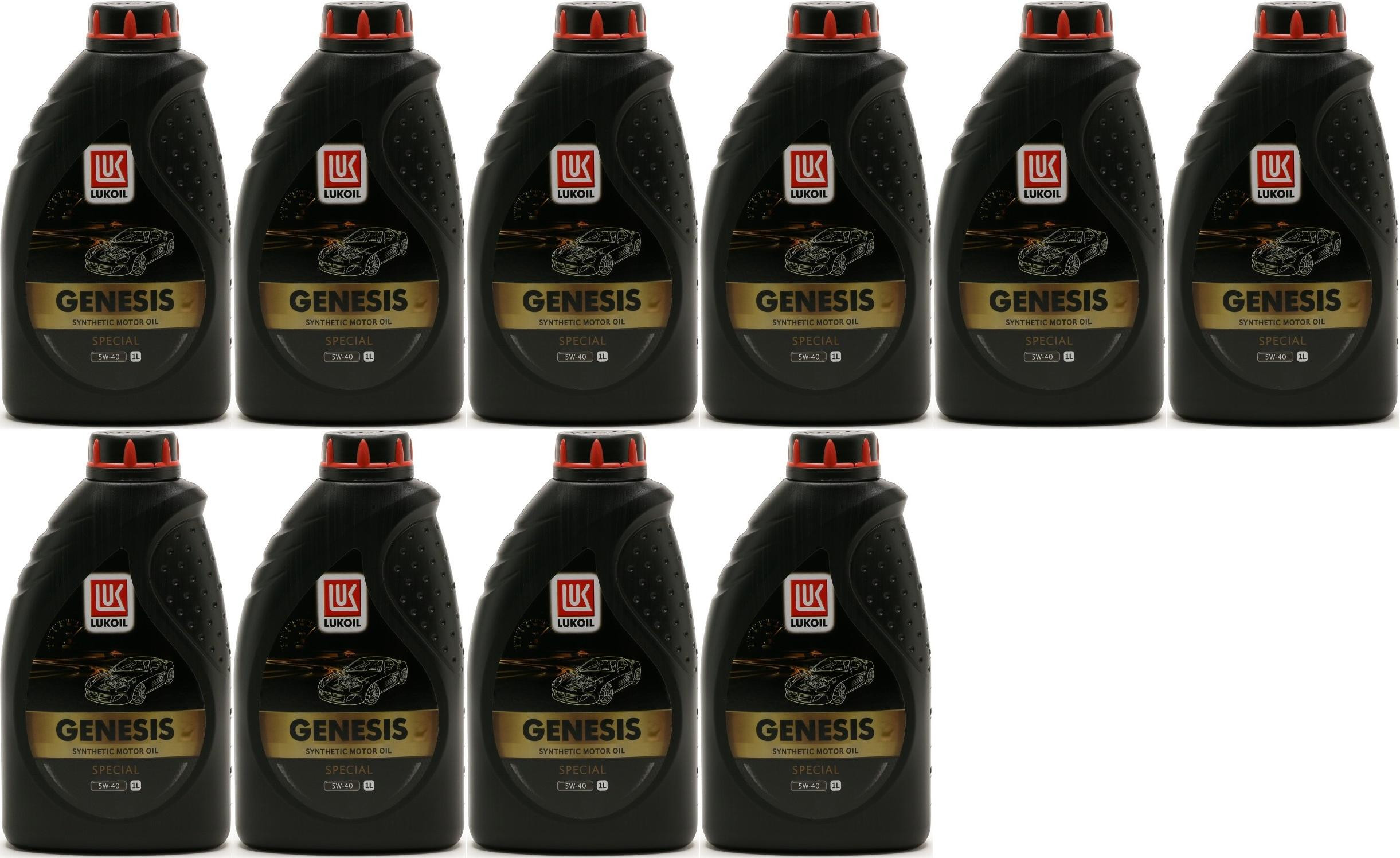 Lukoil Genesis special 5W-40 Motoröl 10x 1l = 10 Liter