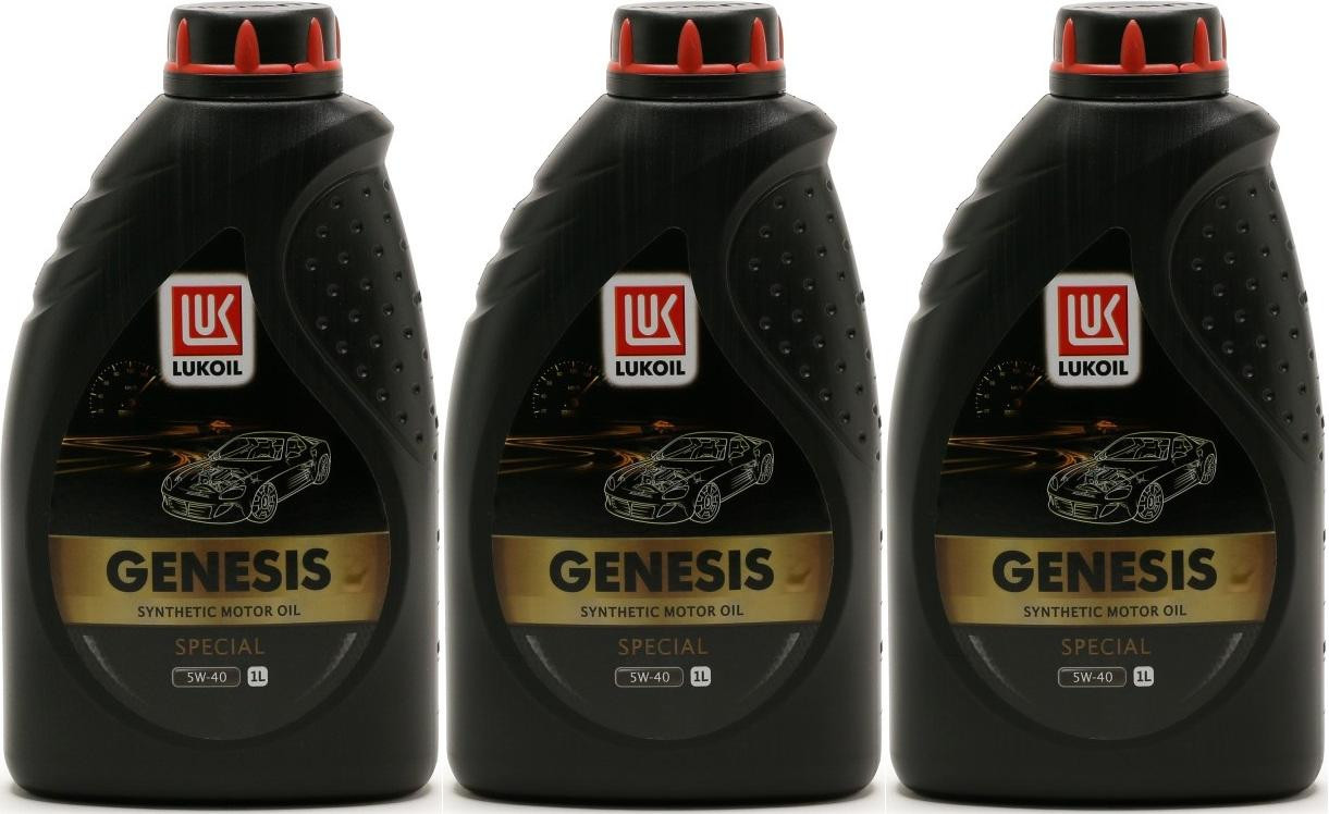 Lukoil Genesis special 5W-40 Motoröl 3x 1l = 3 Liter