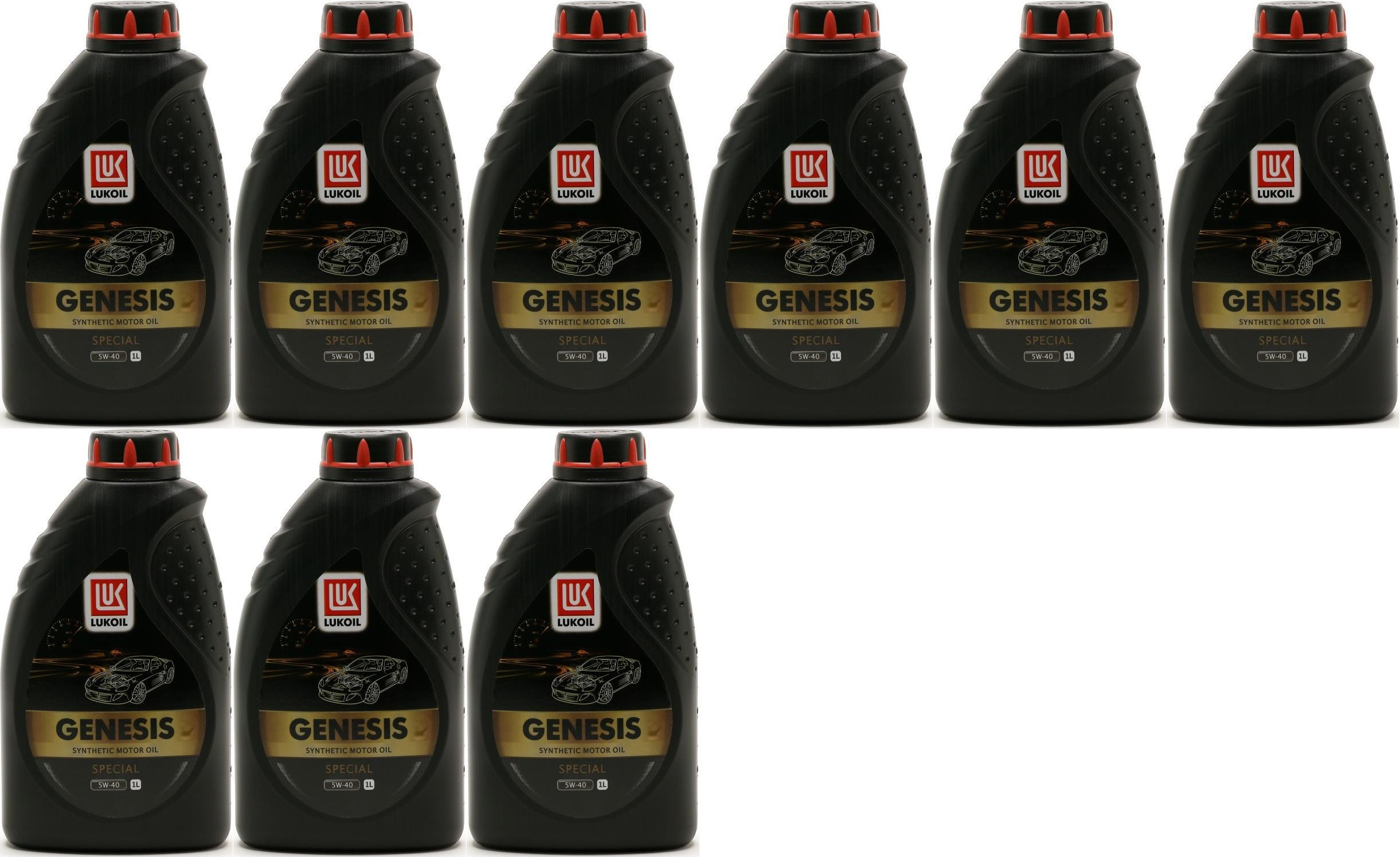 Lukoil Genesis special 5W-40 Motoröl 9x 1l = 9 Liter