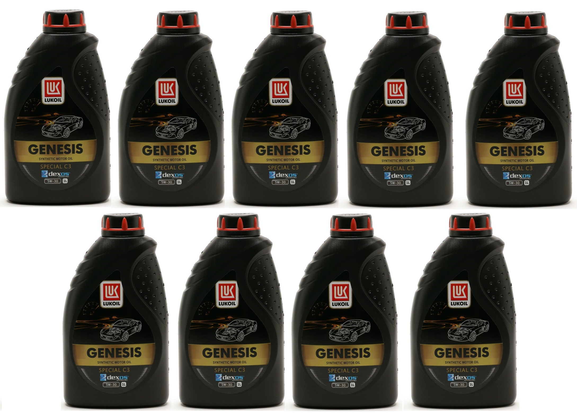 Lukoil Genesis special C3 5W-30 Motoröl 9x 1l = 9 Liter