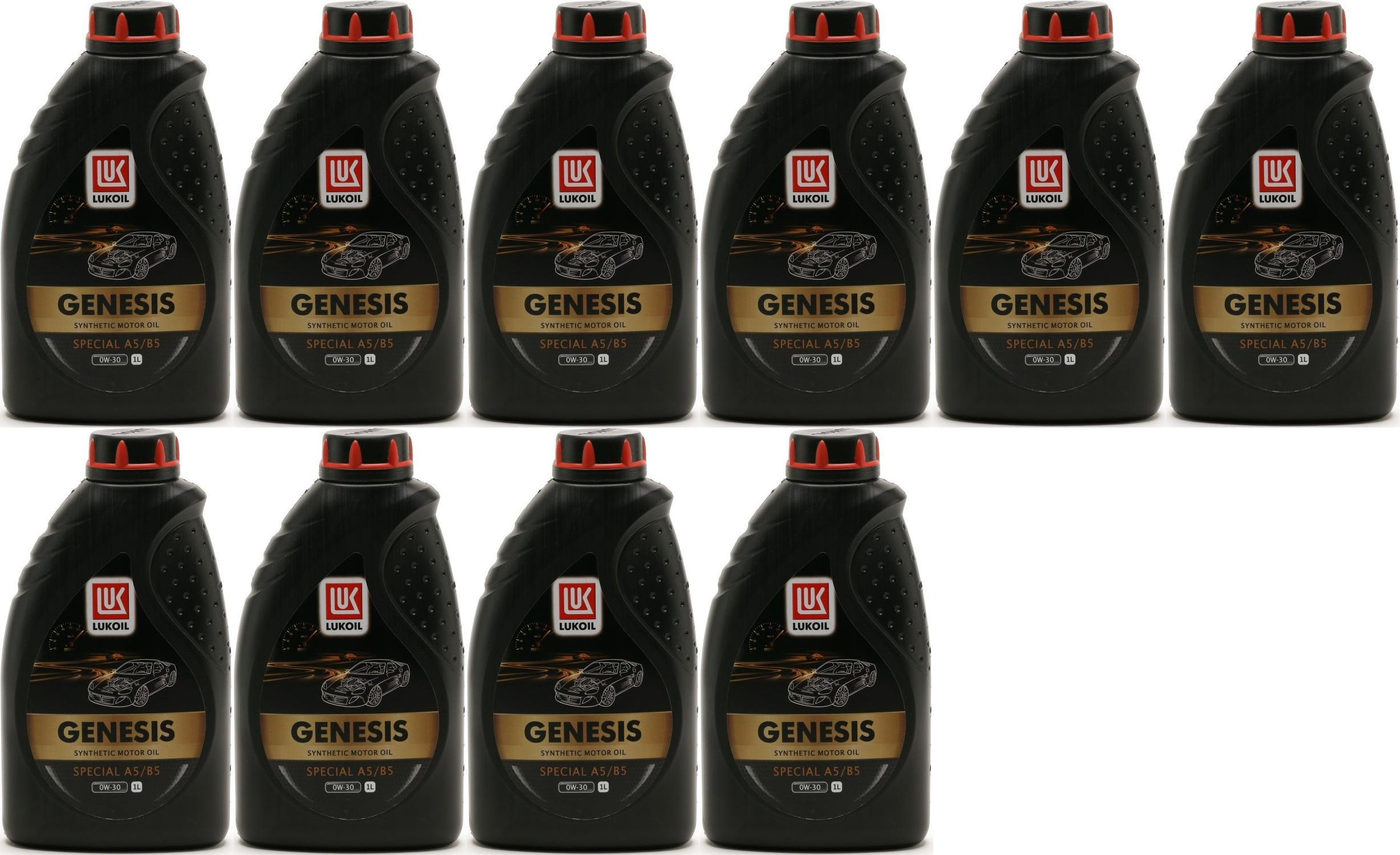 Lukoil Genesis special A5/B5 0W-30 Motoröl 10x 1l = 10 Liter