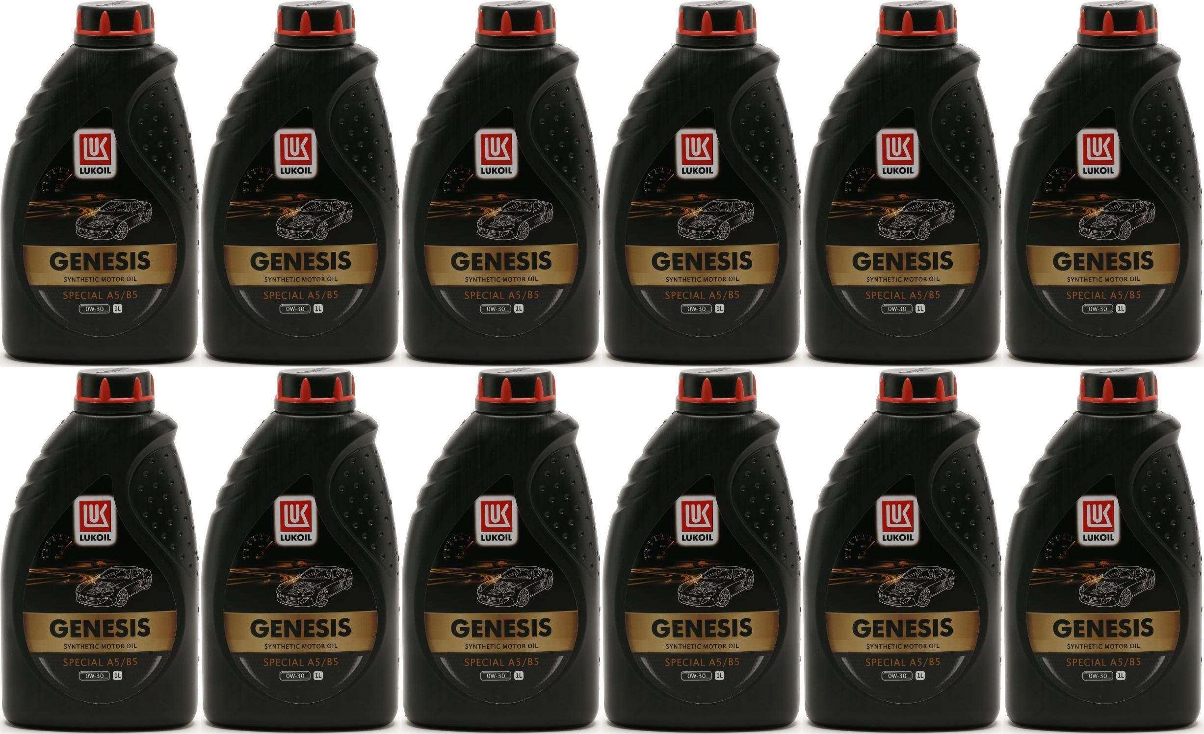 Lukoil Genesis special A5/B5 0W-30 Motoröl 12x 1l = 12 Liter