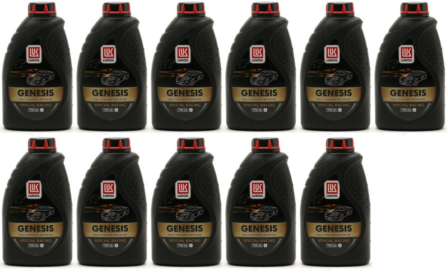 Lukoil Genesis special racing 10W-60 Motoröl 11x 1l = 11 Liter
