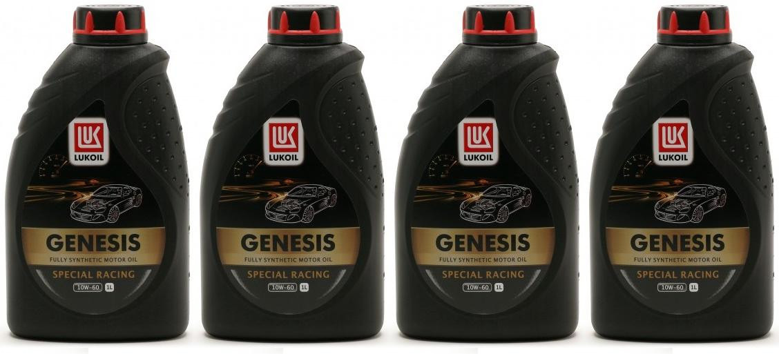 Lukoil Genesis special racing 10W-60 Motoröl 4x 1l = 4 Liter