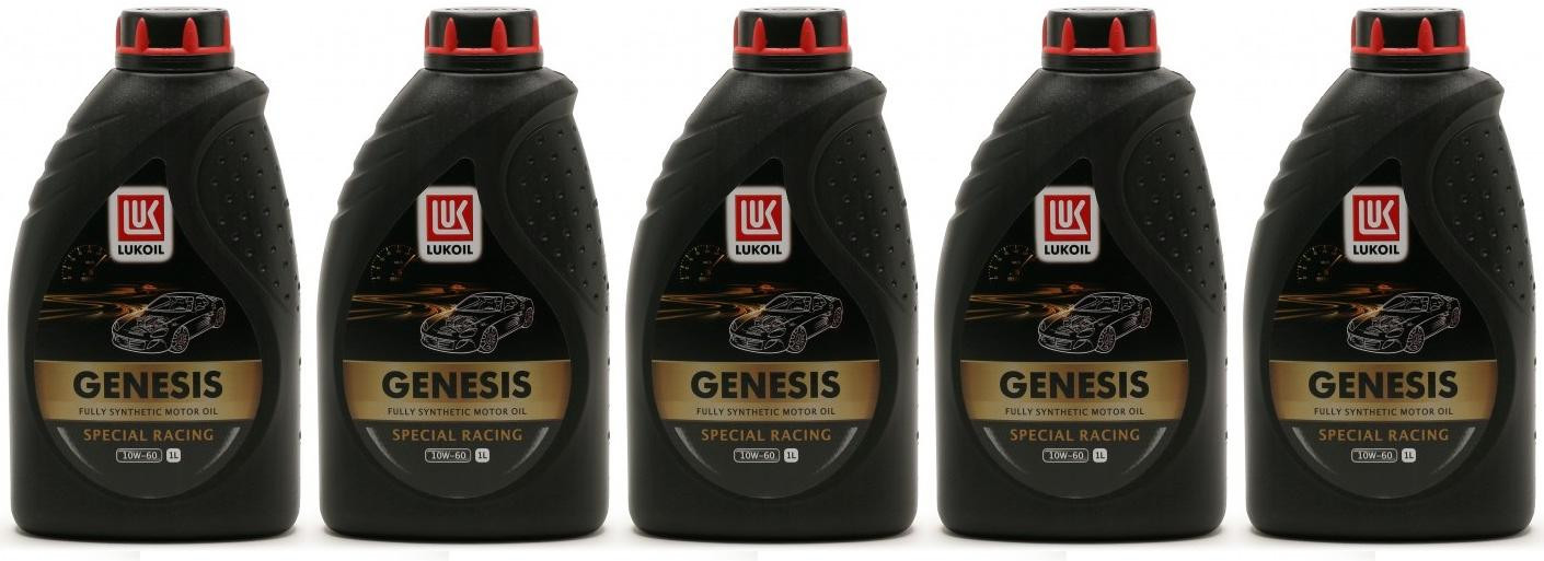 Lukoil Genesis special racing 10W-60 Motoröl 5x 1l = 5 Liter