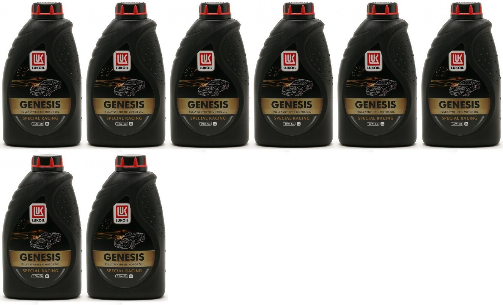 Lukoil Genesis special racing 10W-60 Motoröl 8x 1l = 8 Liter