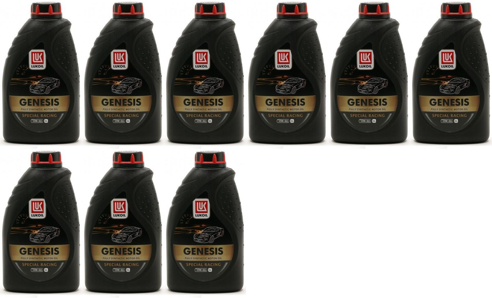 Lukoil Genesis special racing 10W-60 Motoröl 9x 1l = 9 Liter