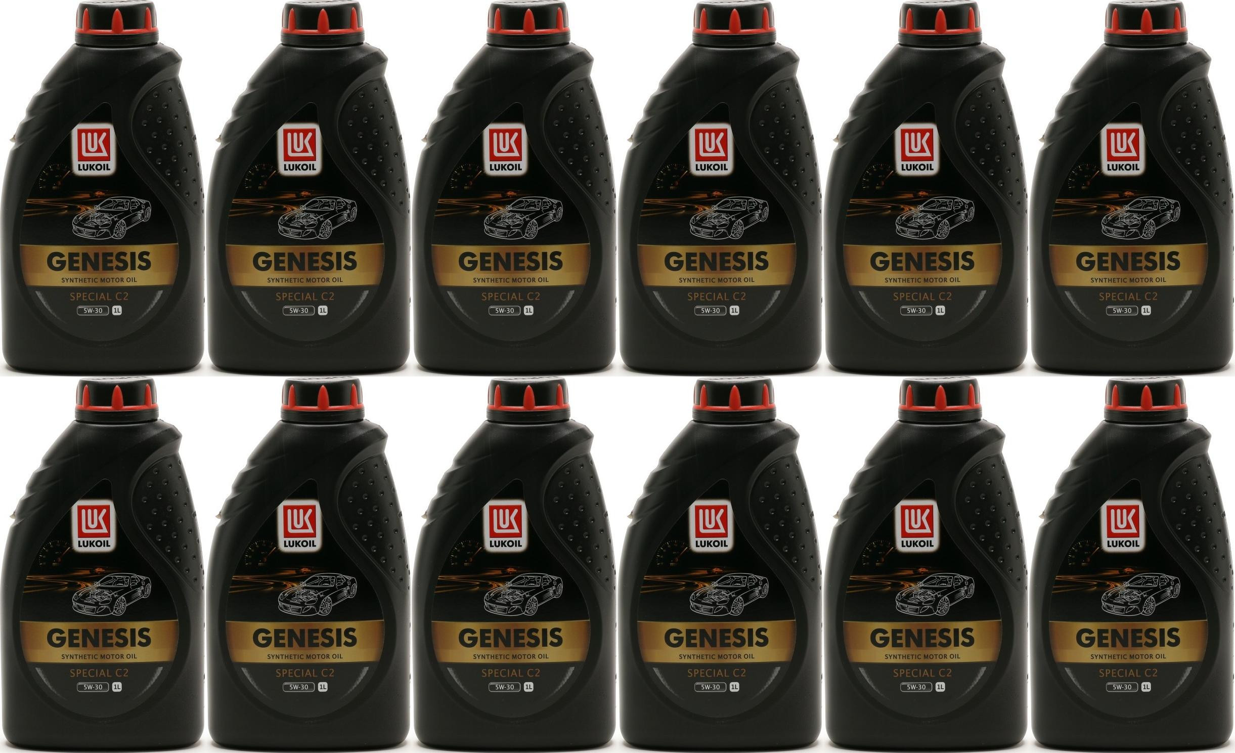Lukoil Genesis special C2 5W-30 Motoröl 12x 1l = 12 Liter