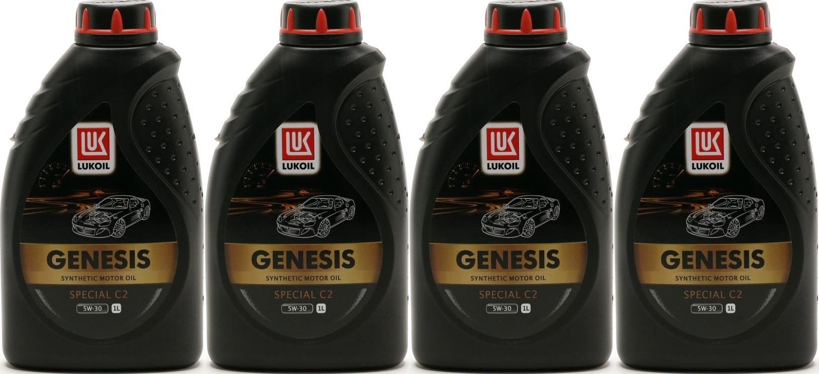 Lukoil Genesis special C2 5W-30 Motoröl 4x 1l = 4 Liter