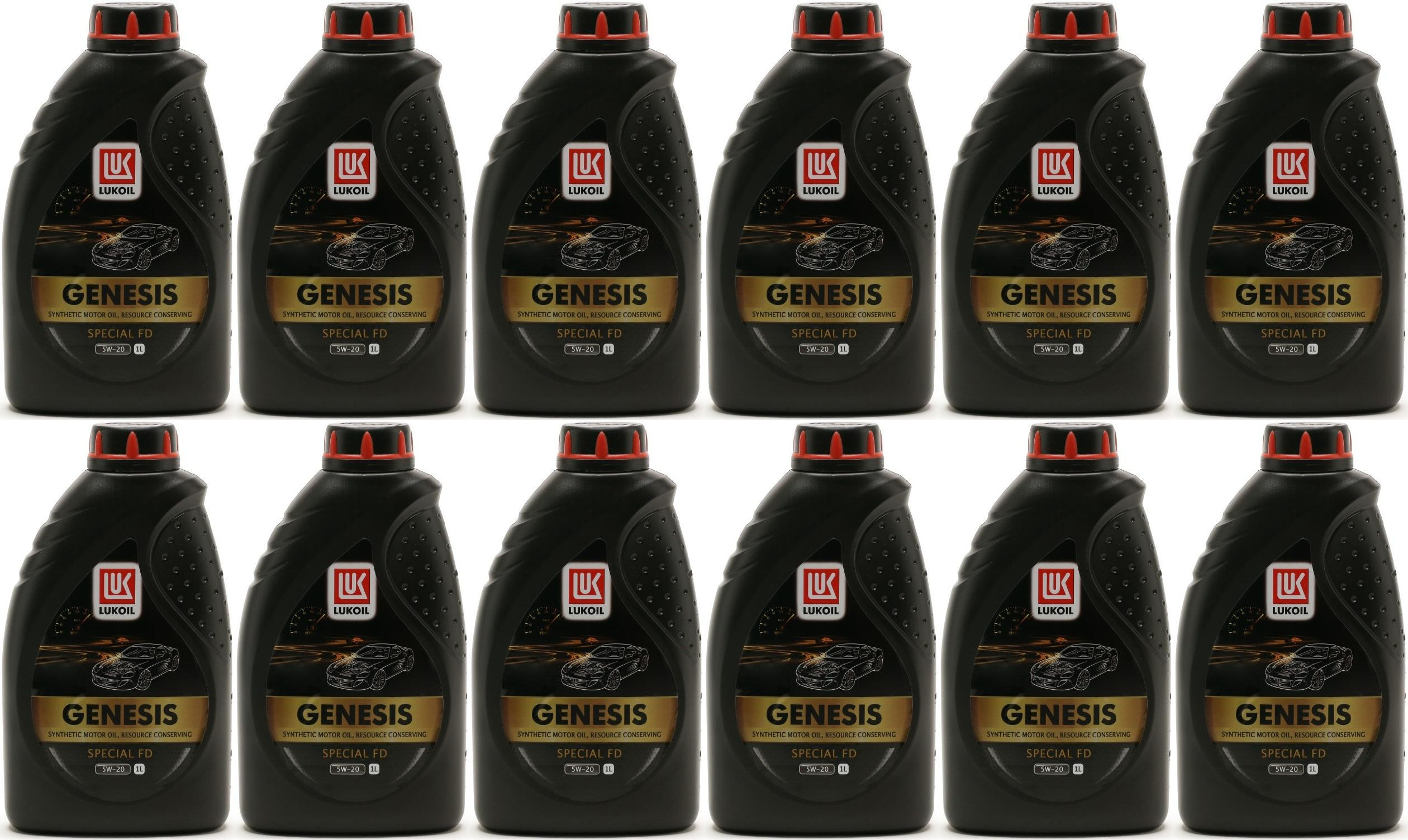 Lukoil Genesis Special FD 5W-20 Motoröl 12x 1l = 12 Liter