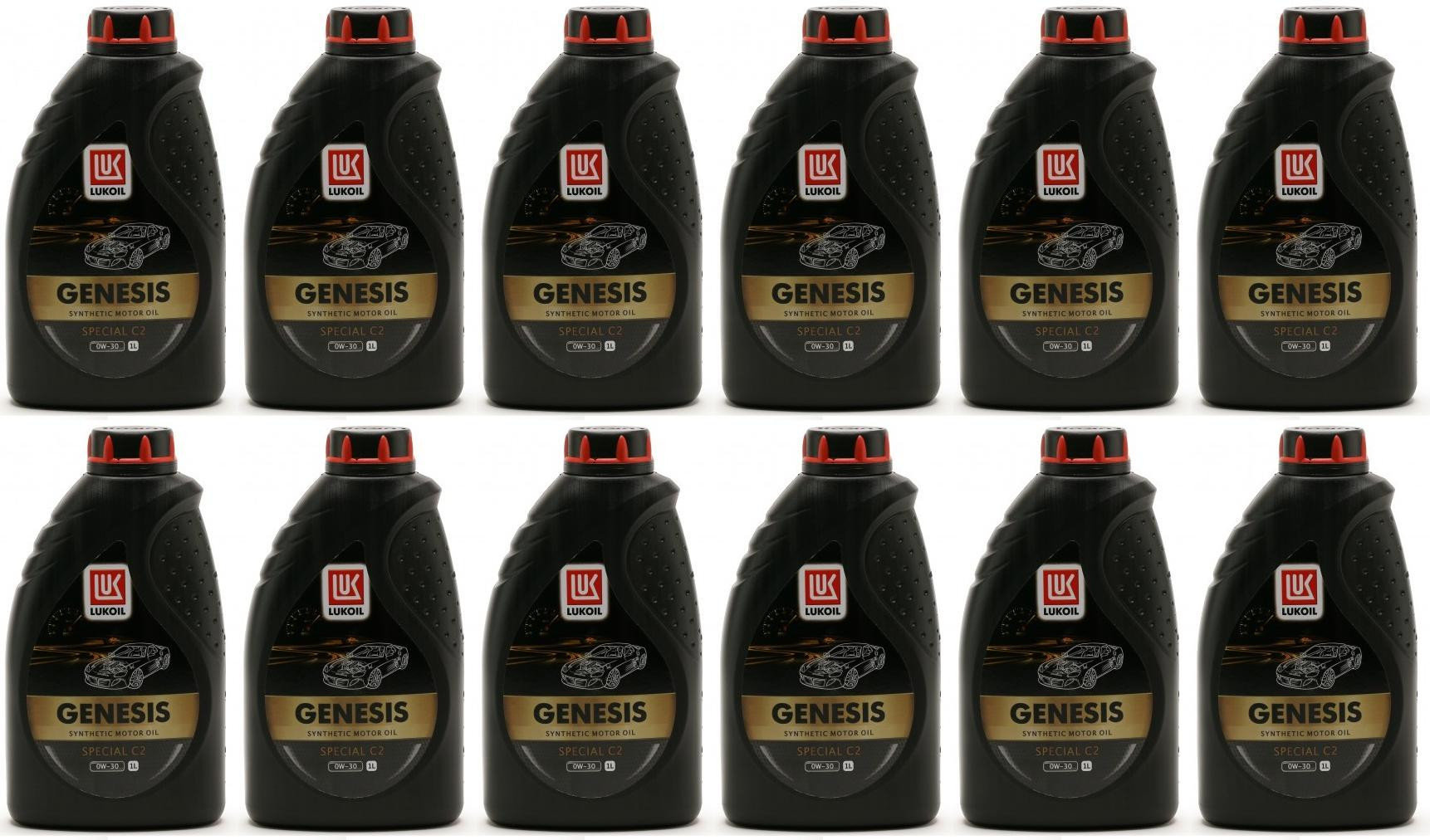 LUKOIL GENESIS SPECIAL C2 0W-30 12x 1l = 12 Liter