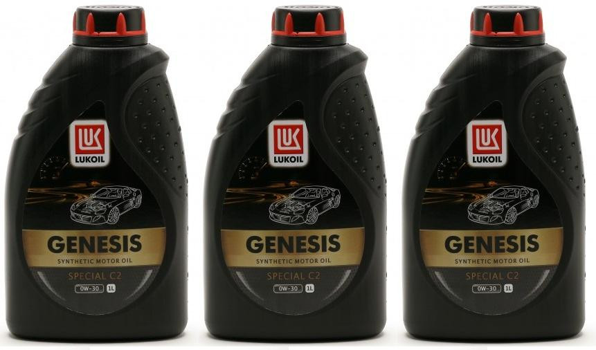LUKOIL GENESIS SPECIAL C2 0W-30 3x 1l = 3 Liter