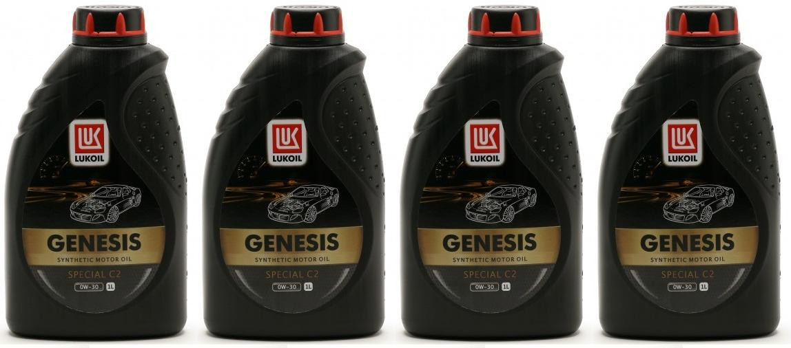 LUKOIL GENESIS SPECIAL C2 0W-30 4x 1l = 4 Liter