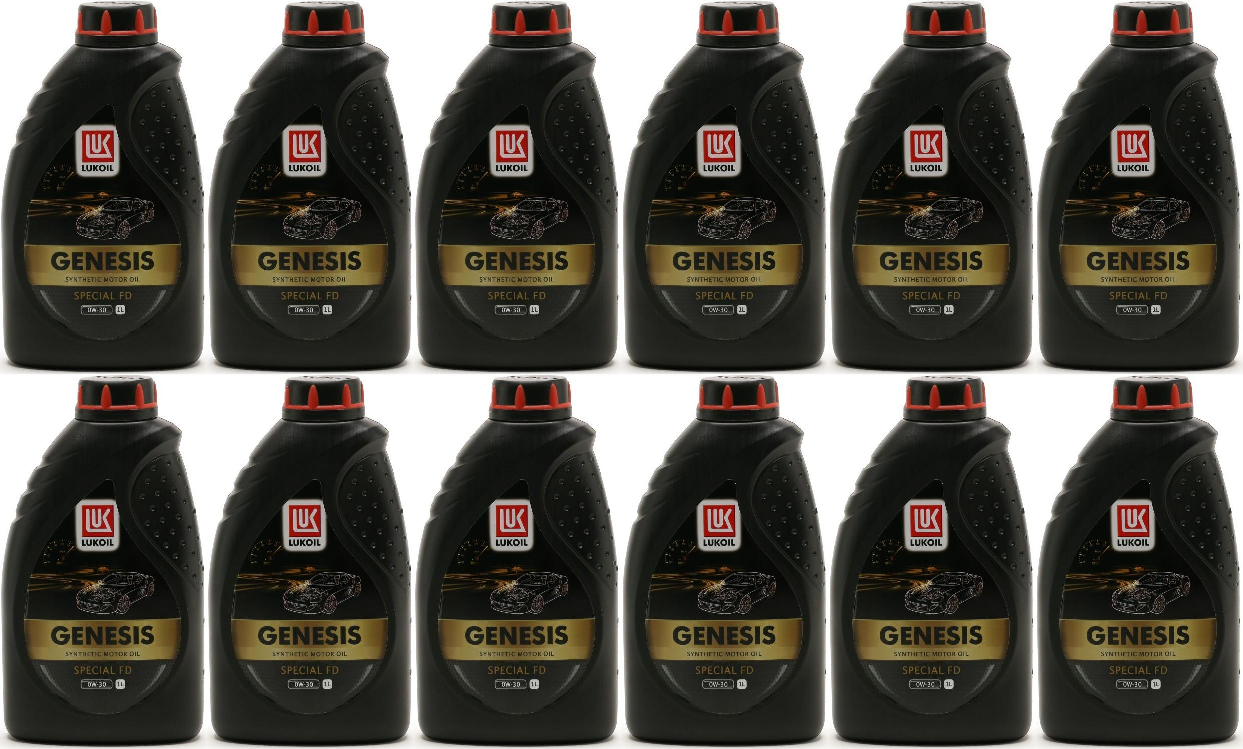 LUKOIL GENESIS SPECIAL FD 0W-30 Motoröl 12x 1l = 12 Liter