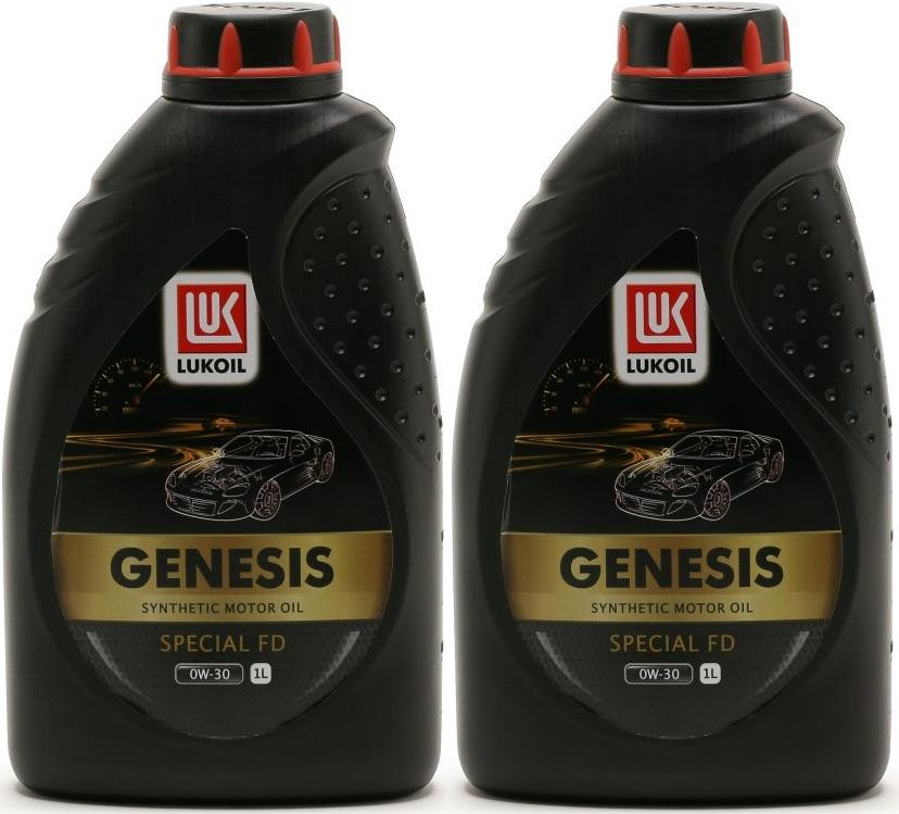 LUKOIL GENESIS SPECIAL FD 0W-30 Motoröl 2x 1l = 2 Liter